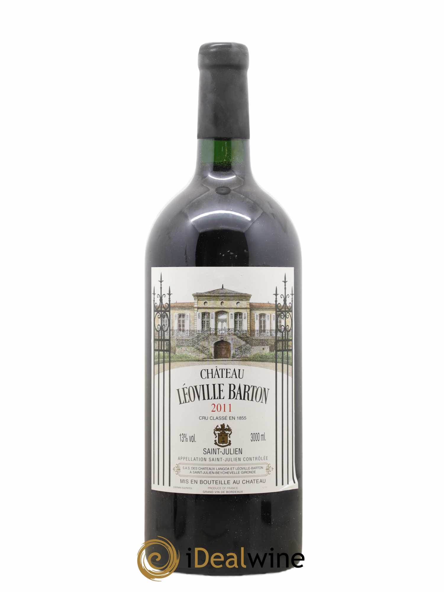 Château Léoville Barton 2ème Grand Cru Classé 2011 - Lot de 1 double magnum - 0