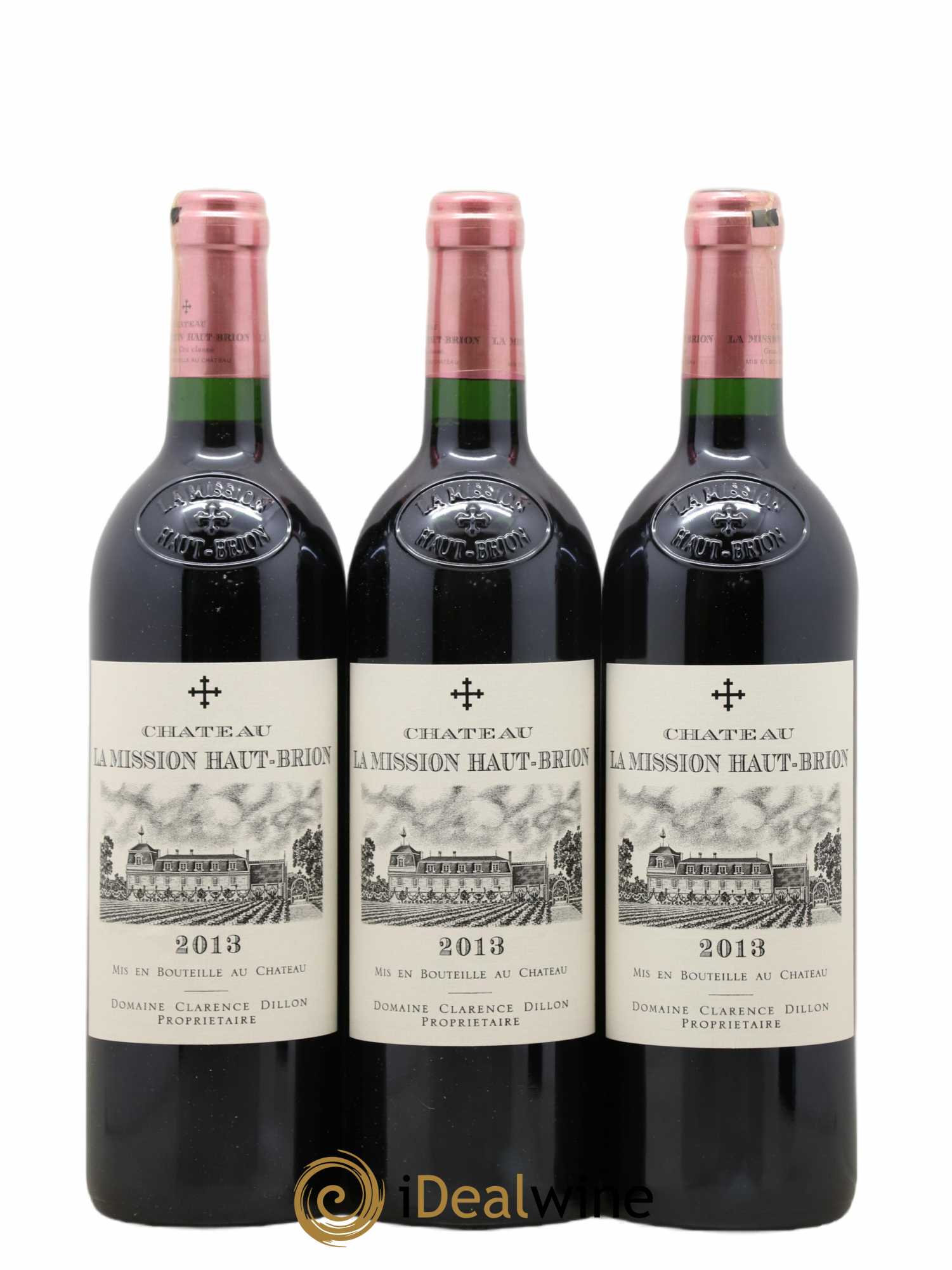 Château la Mission Haut-Brion Cru Classé de Graves 2013 - Lot de 3 bouteilles - 0