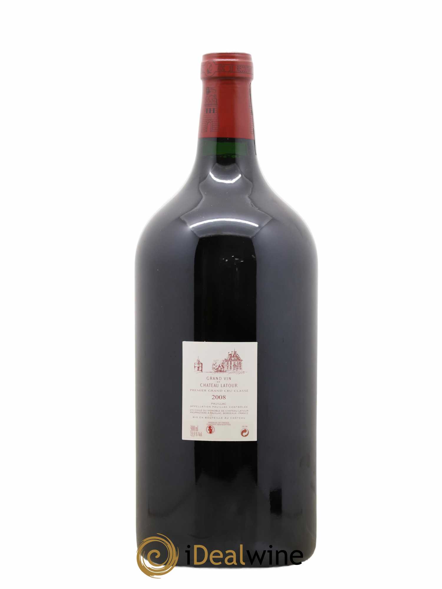 Château Latour 1er Grand Cru Classé 2008 - Lot de 1 double magnum - 1