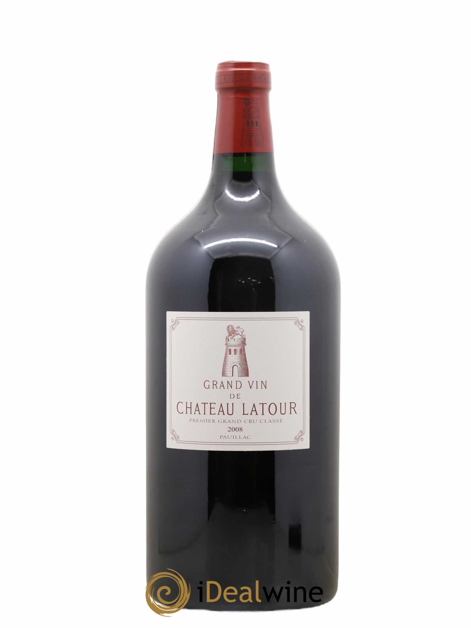 Château Latour 1er Grand Cru Classé 2008 - Lot de 1 double magnum - 0