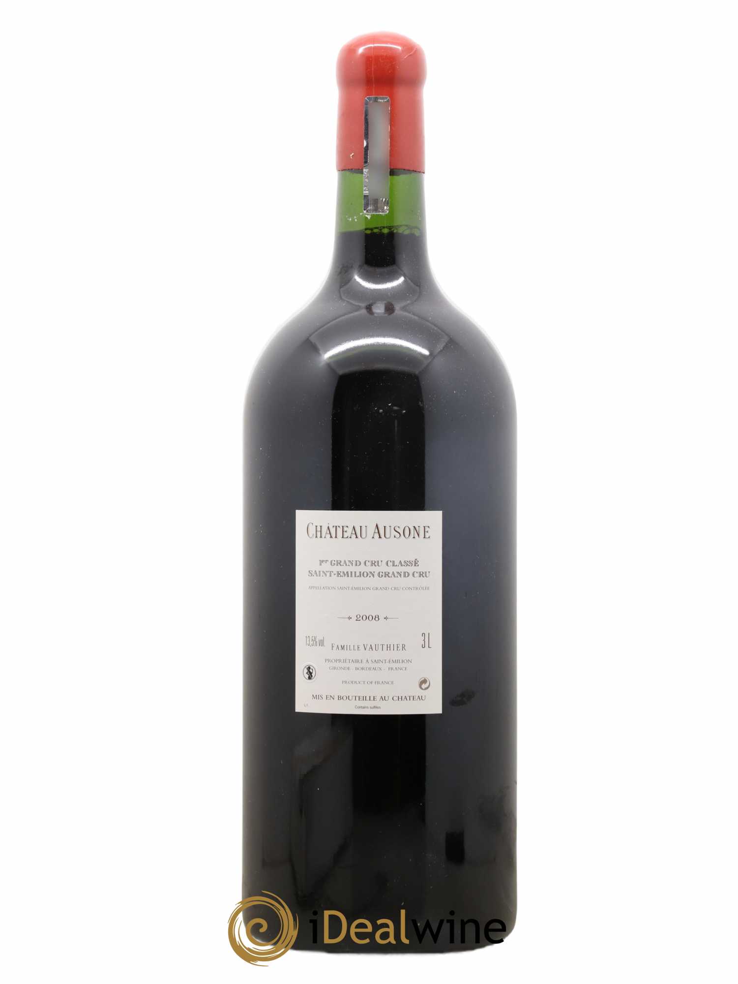 Château Ausone 1er Grand Cru Classé A 2008 - Lot de 1 double magnum - 1