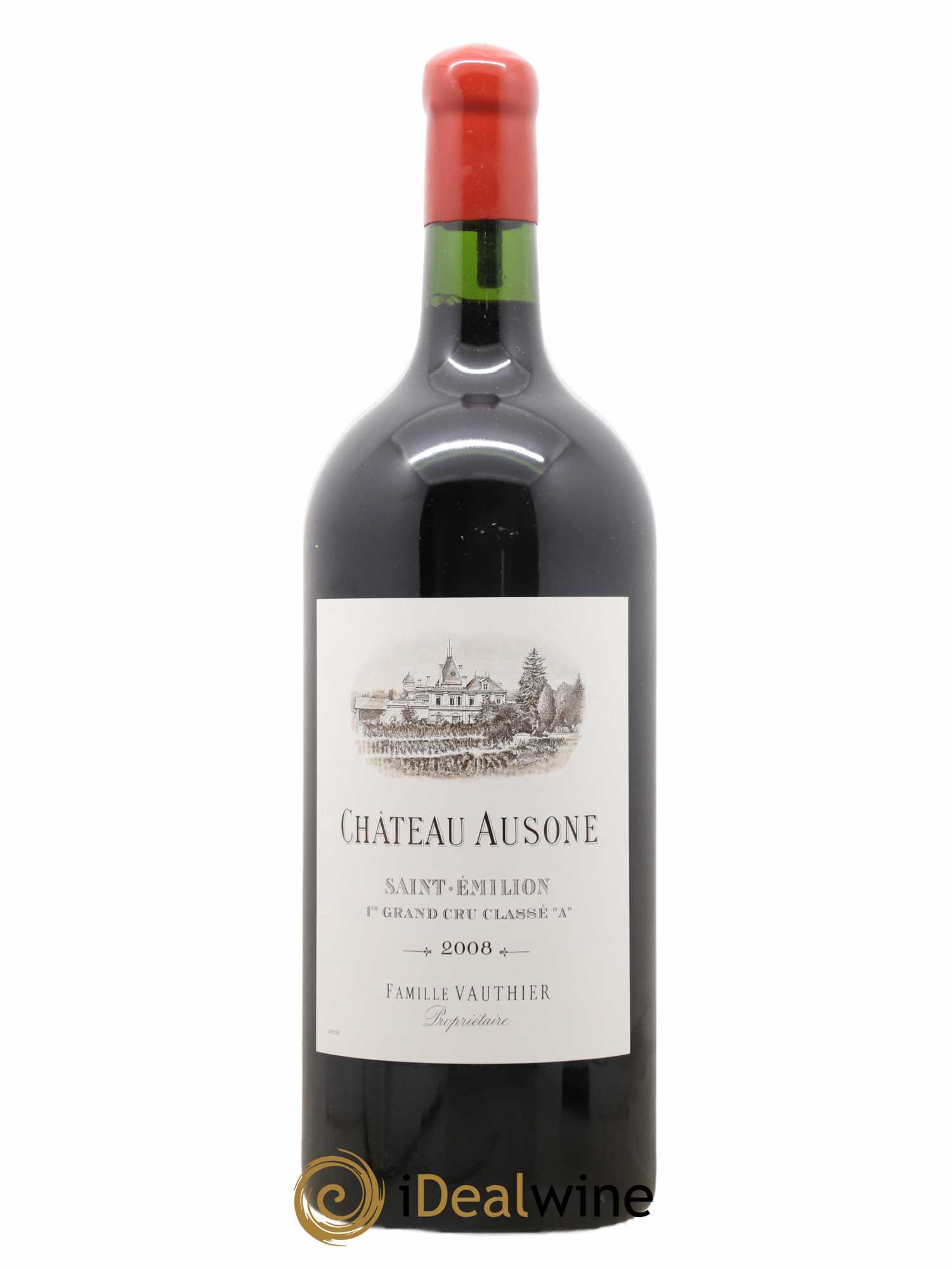 Château Ausone 1er Grand Cru Classé A 2008 - Lot de 1 double magnum - 0
