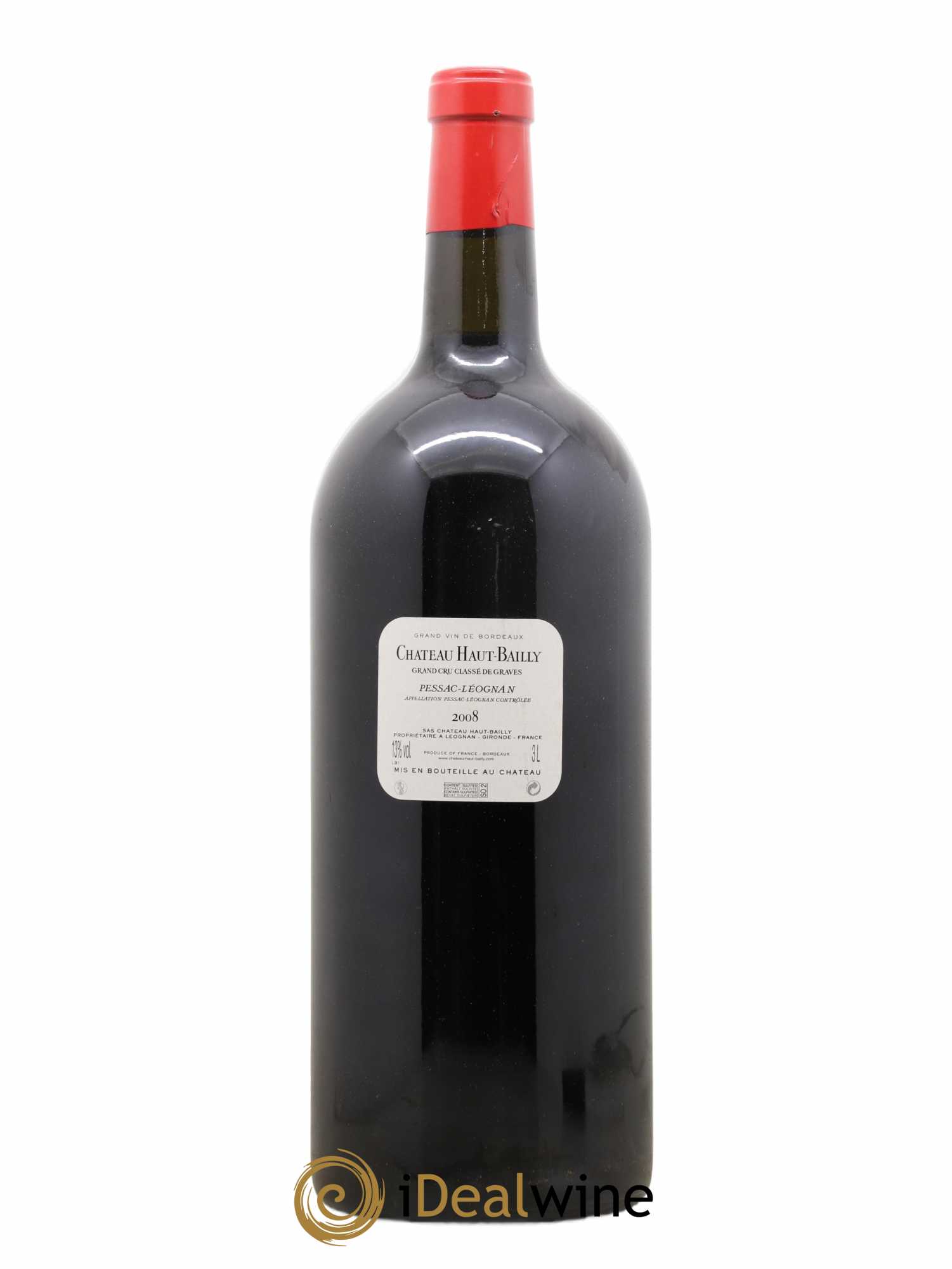 Château Haut-Bailly Cru Classé de Graves 2008 - Lot de 1 double magnum - 1