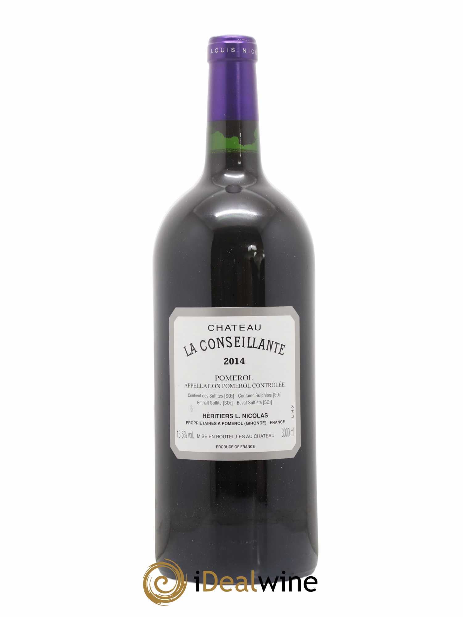 Château la Conseillante 2014 - Lot de 1 double magnum - 1