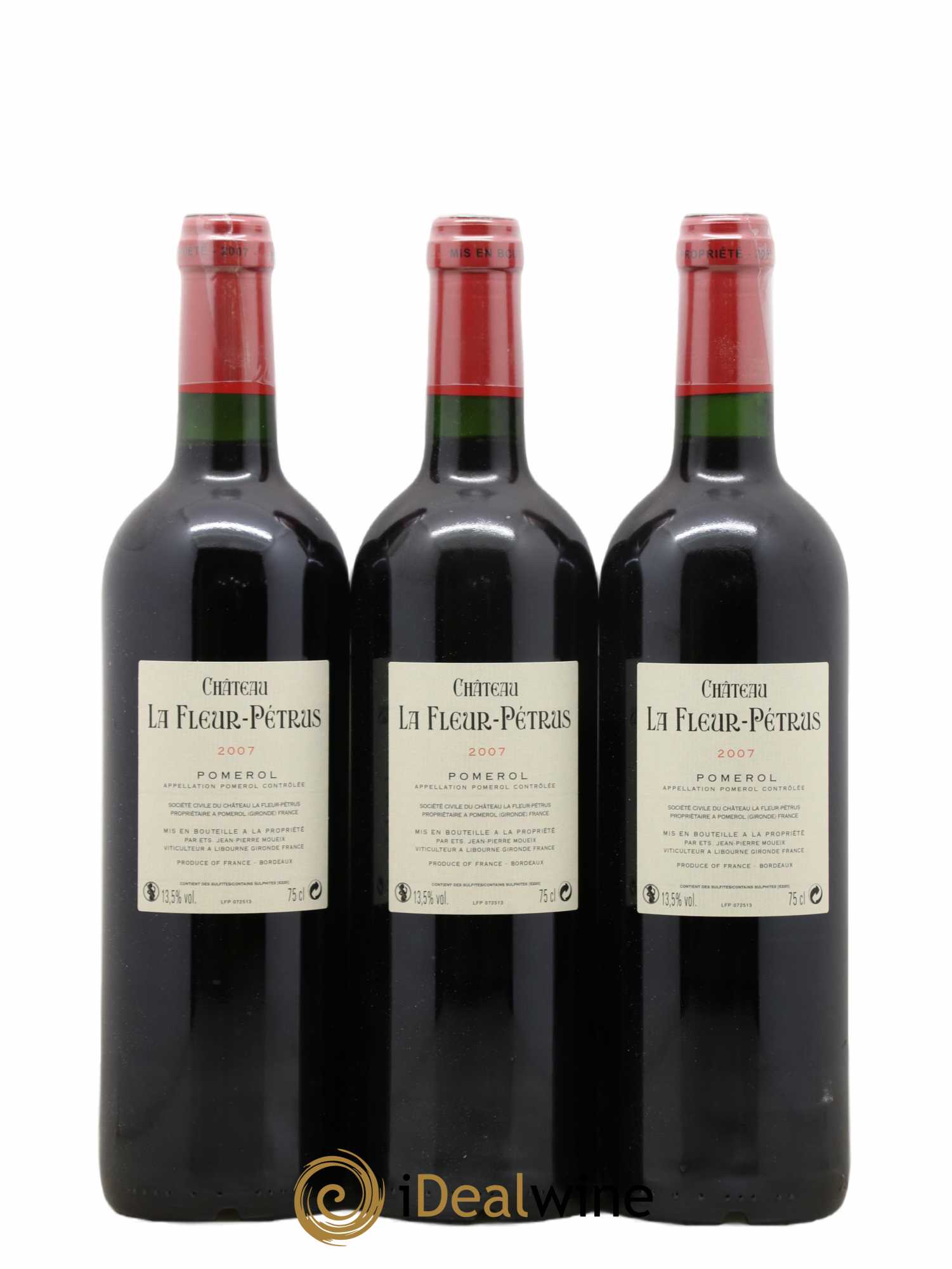 Château la Fleur Petrus 2007 - Lot de 3 bouteilles - 1