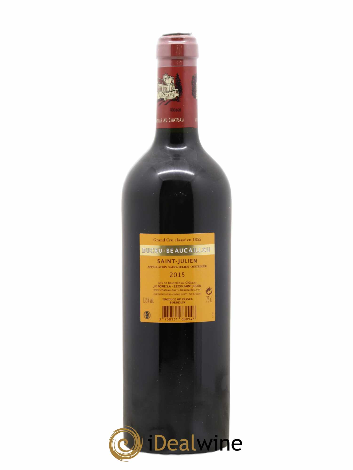Château Ducru Beaucaillou 2ème Grand Cru Classé 2015 - Lot de 1 bouteille - 1
