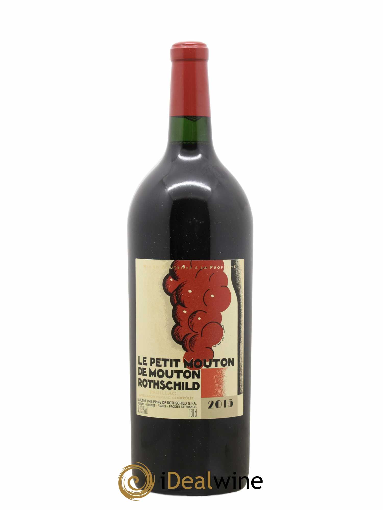 Petit Mouton Second Vin 2015 - Lot de 1 magnum - 0