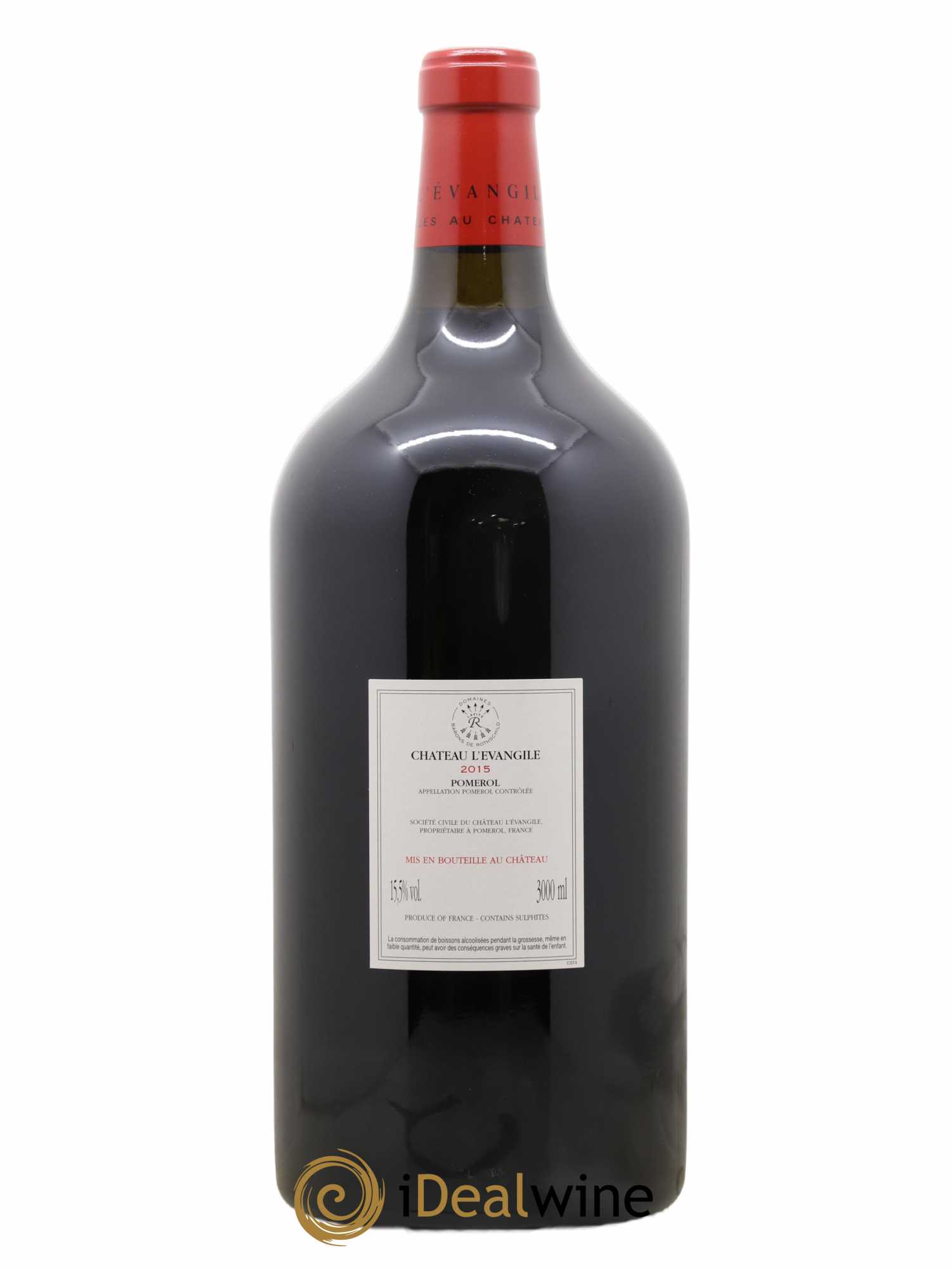Château l' Évangile 2015 - Lot de 1 double magnum - 1