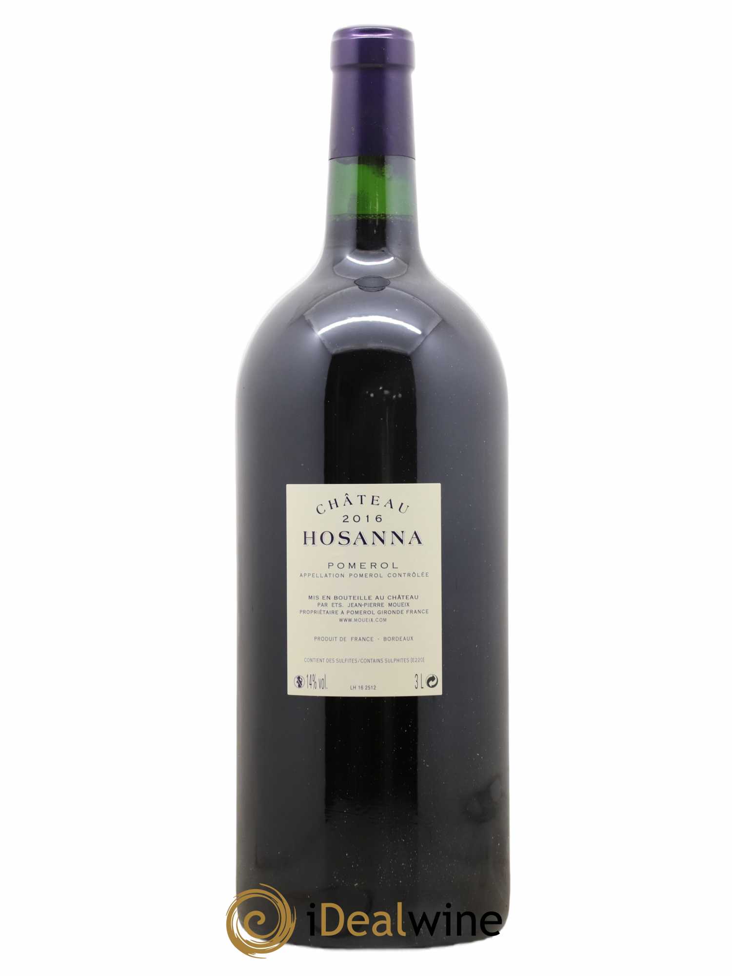 Château Hosanna 2008 - Lot de 1 double magnum - 1