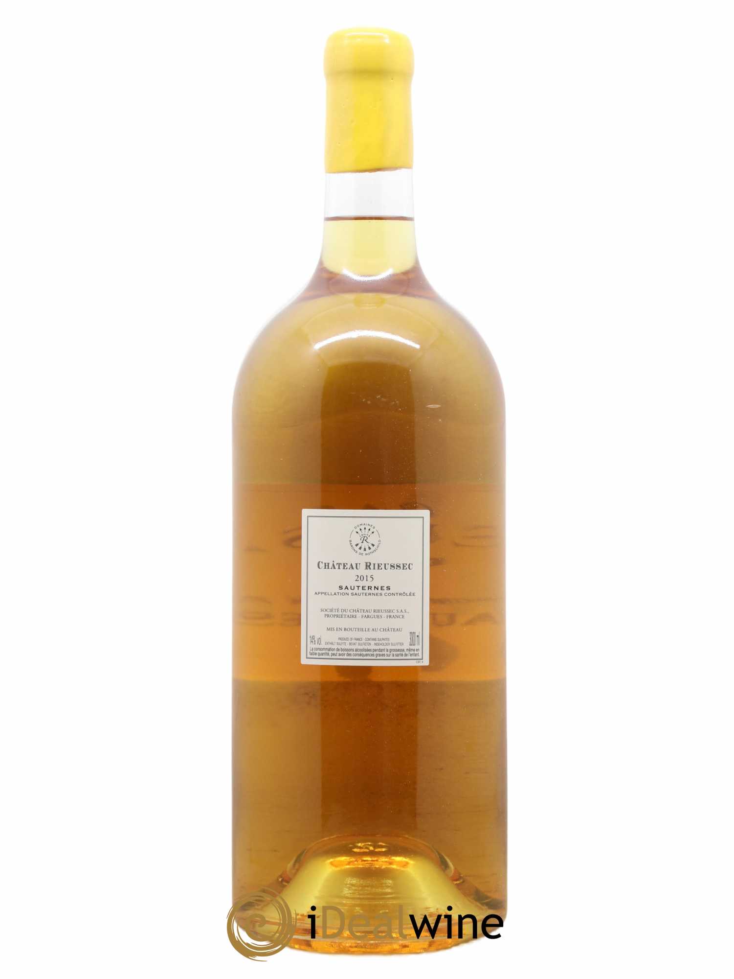 Château Rieussec 1er Grand Cru Classé 2015 - Lotto di 1 jéroboam - 1