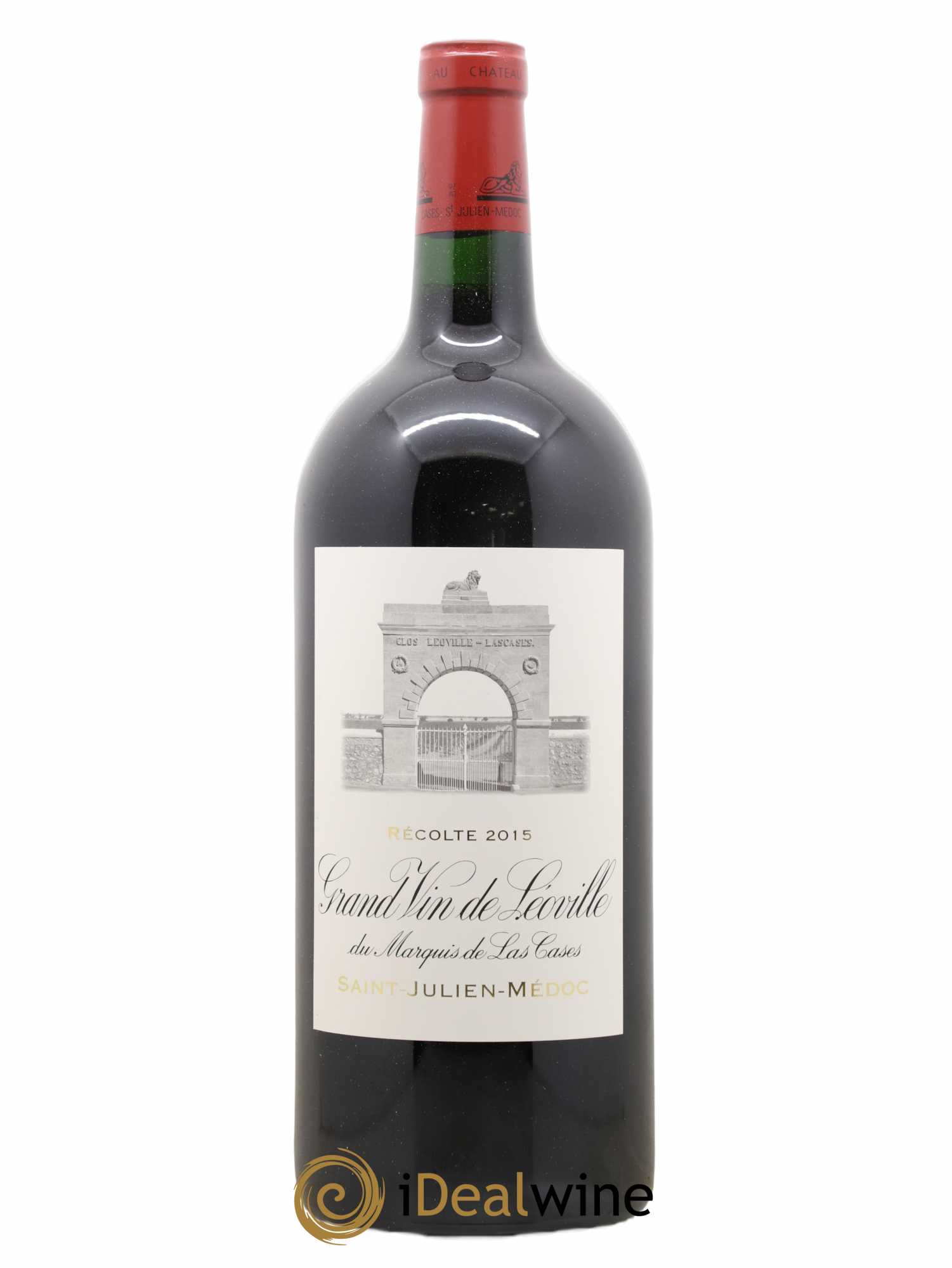 Château Léoville Las Cases 2ème Grand Cru Classé 2015 - Lot de 1 double magnum - 0
