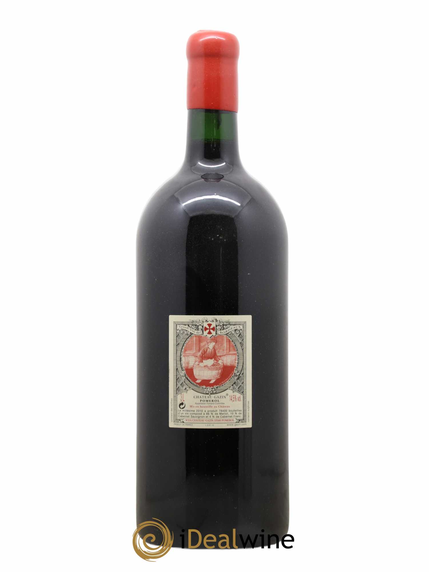 Château Gazin 2010 - Lot de 1 double magnum - 1