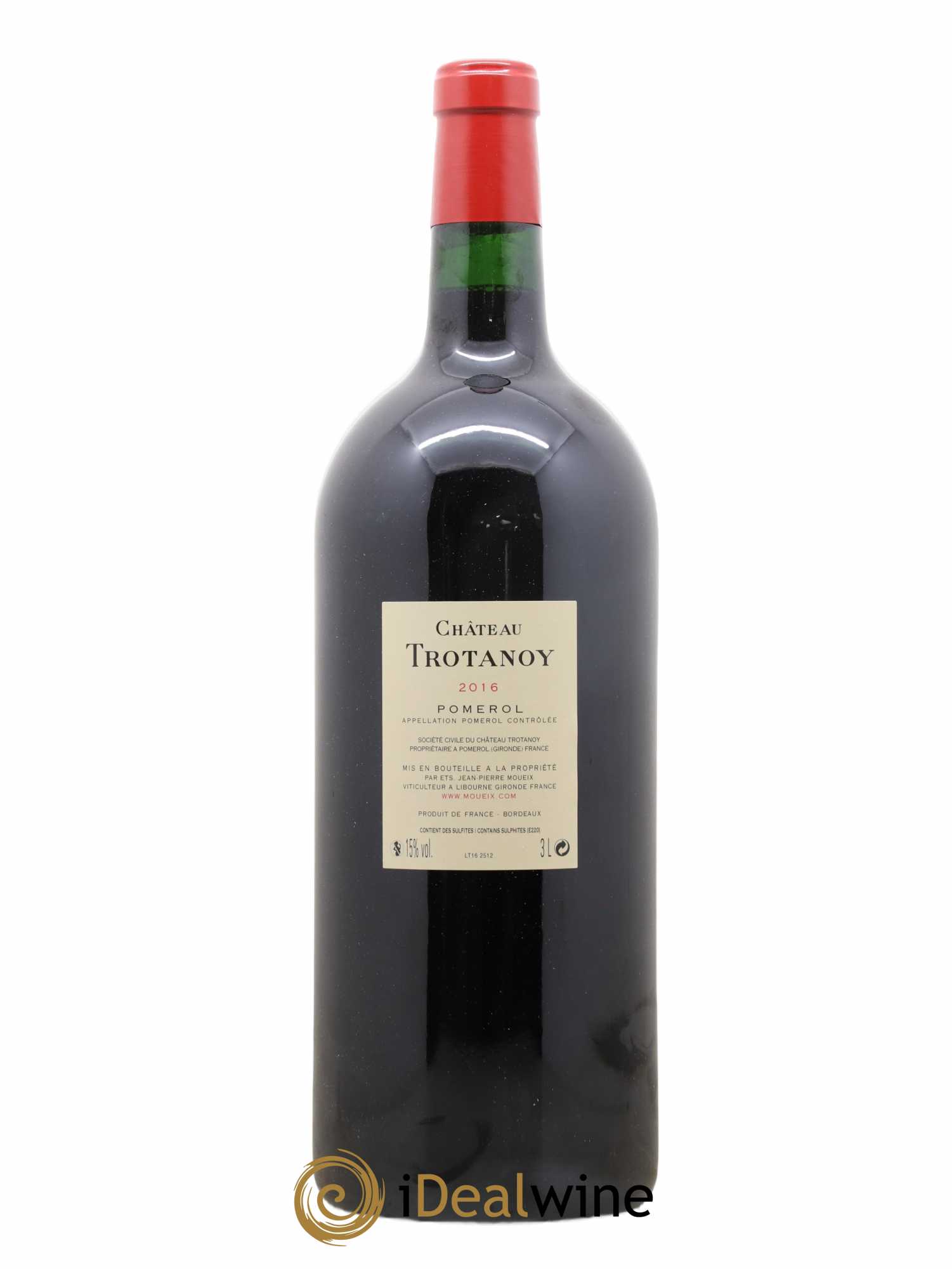 Château Trotanoy 2016 - Lot de 1 double magnum - 1