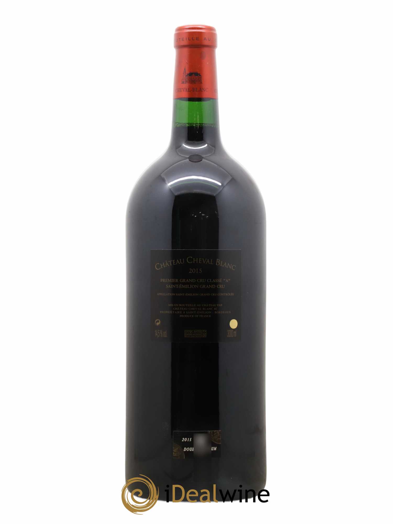 Château Cheval Blanc 1er Grand Cru Classé A 2015 - Lot de 1 double magnum - 1