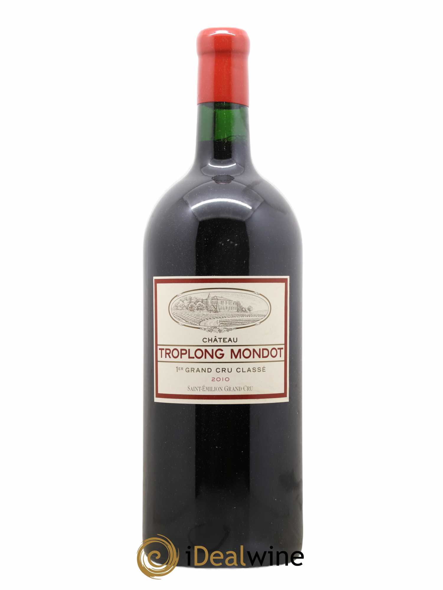 Château Troplong Mondot 1er Grand Cru Classé B 2010 - Lot de 1 double magnum - 0