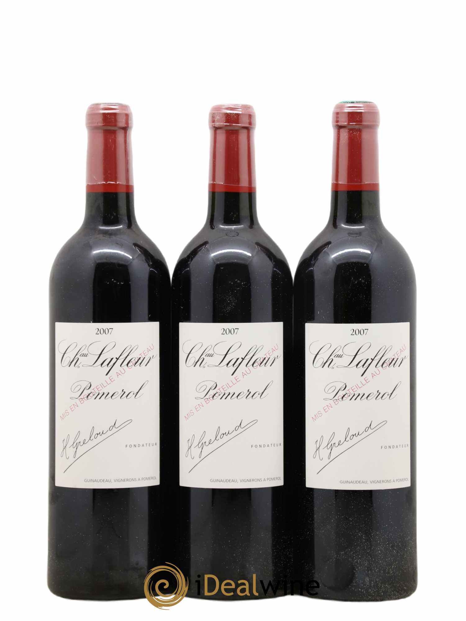 Château Lafleur 2007 - Lot de 3 bouteilles - 0