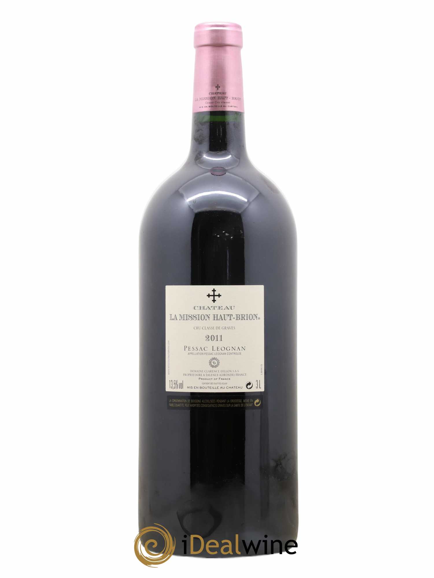 Château la Mission Haut-Brion Cru Classé de Graves 2011 - Lot de 1 double magnum - 1