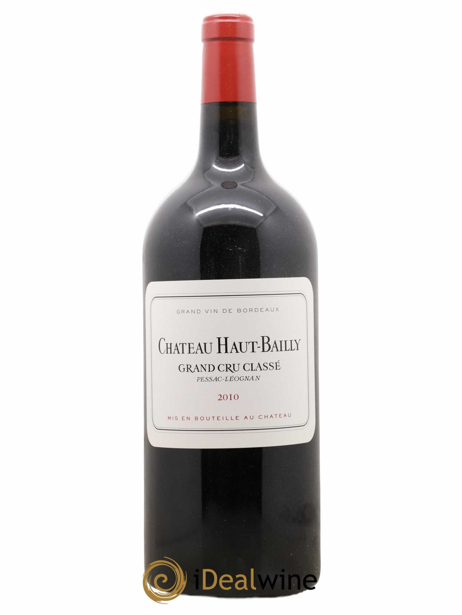 Château Haut-Bailly Cru Classé de Graves 2010 - Lot de 1 double magnum - 0