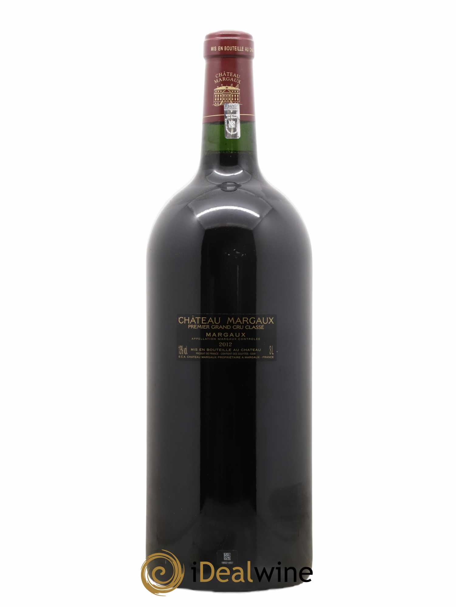 Château Margaux 1er Grand Cru Classé 2012 - Lot de 1 double magnum - 1