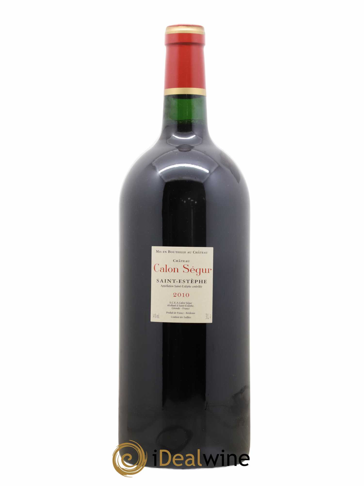 Château Calon Ségur 3ème Grand Cru Classé 2010 - Lot de 1 double magnum - 1