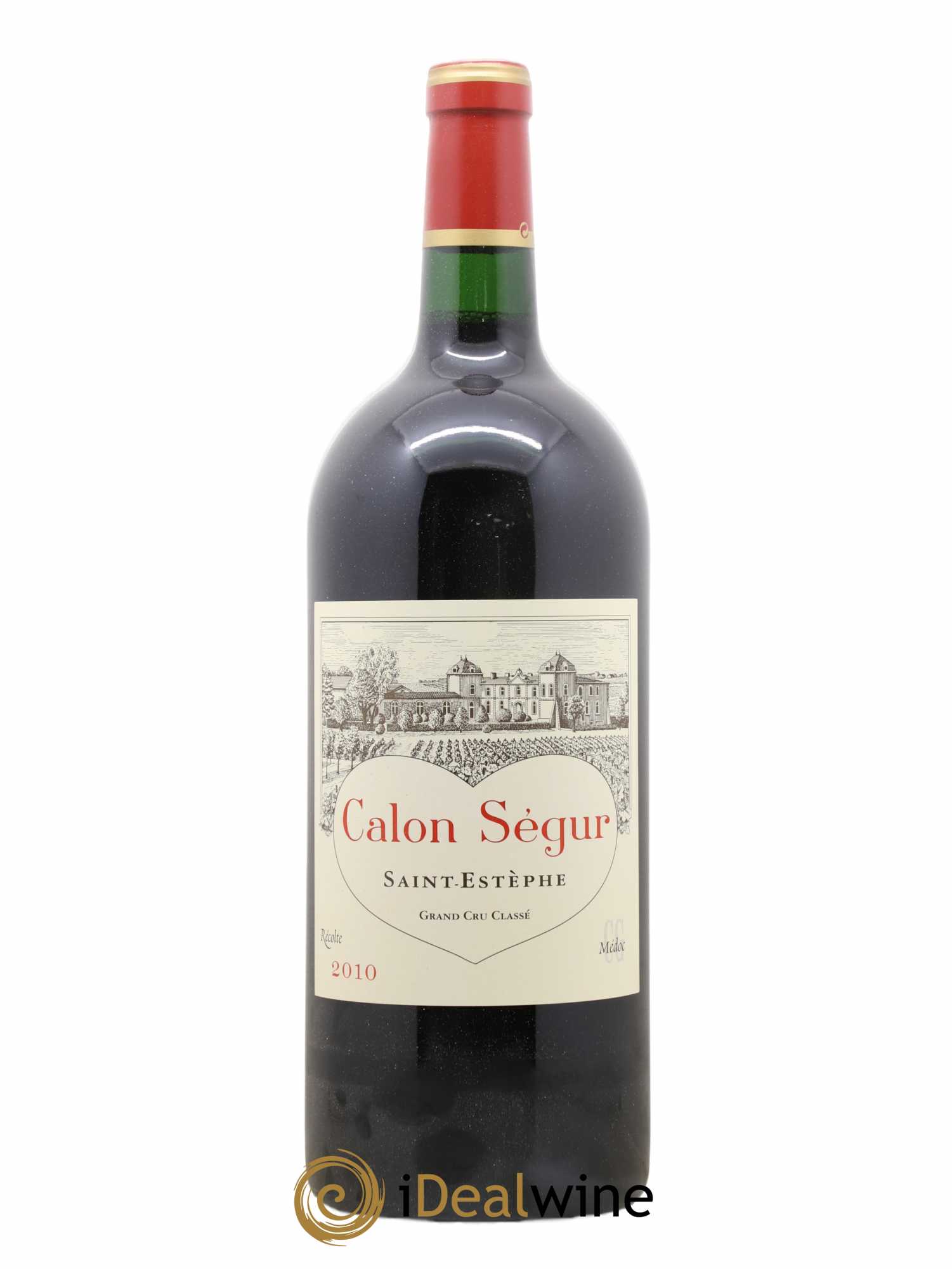 Château Calon Ségur 3ème Grand Cru Classé 2010 - Lot de 1 double magnum - 0