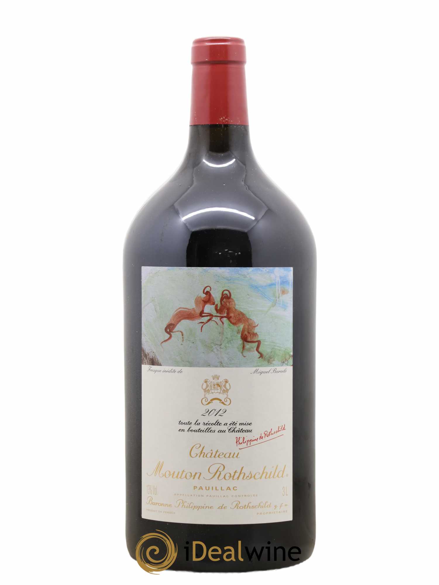 Château Mouton Rothschild 1er Grand Cru Classé 2012 - Lot de 1 double magnum - 0