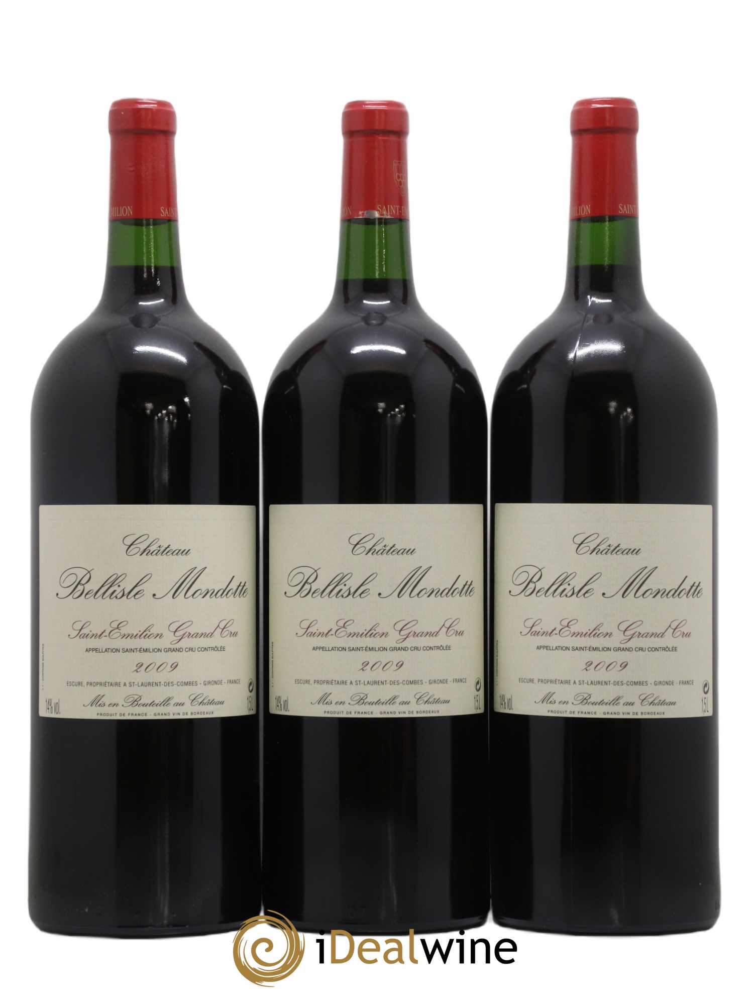 Château Bellisle Mondotte 2009 - Lot de 6 magnums - 1