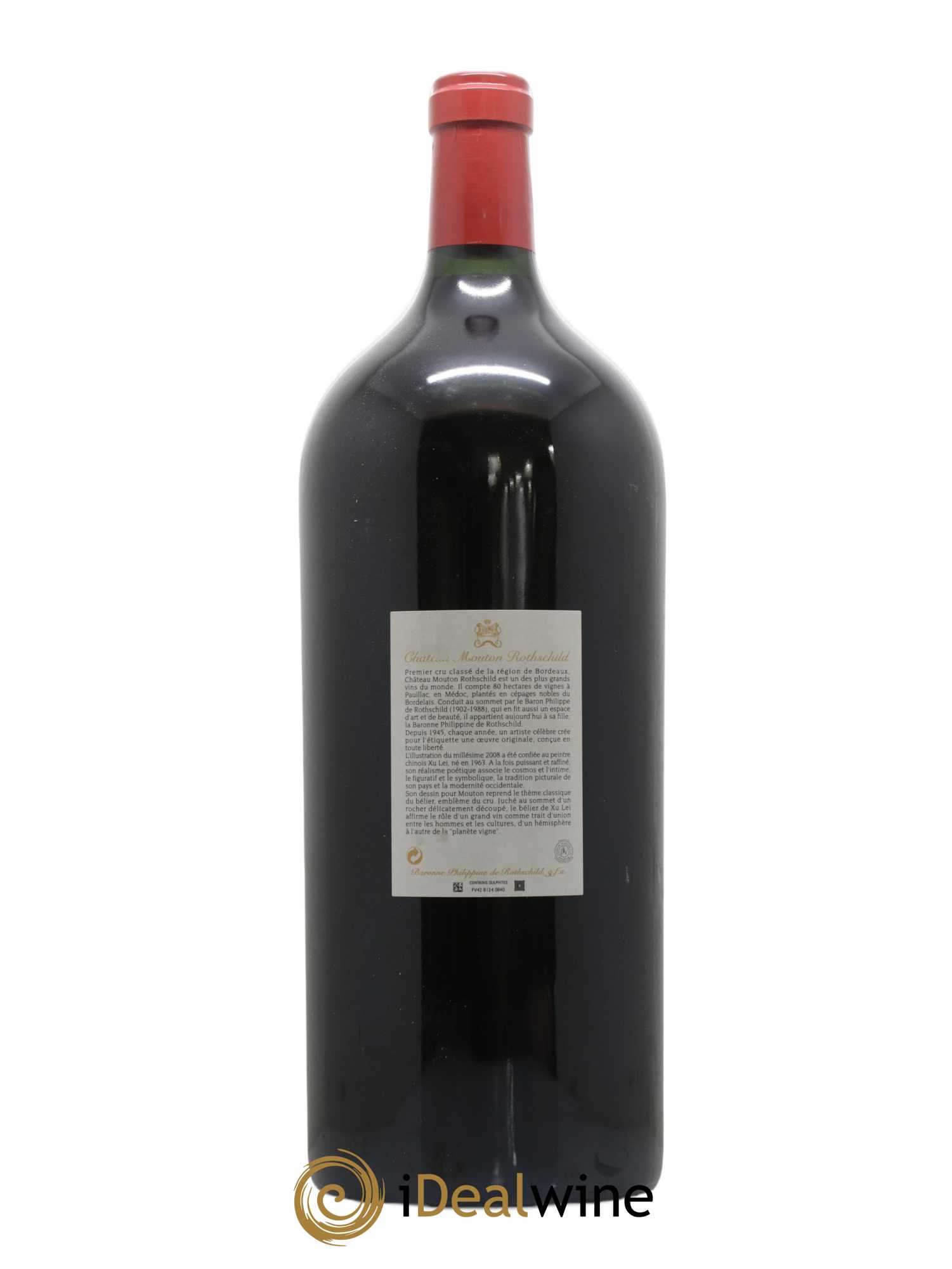 Château Mouton Rothschild 1er Grand Cru Classé 2008 - Lot de 1 impériale - 1