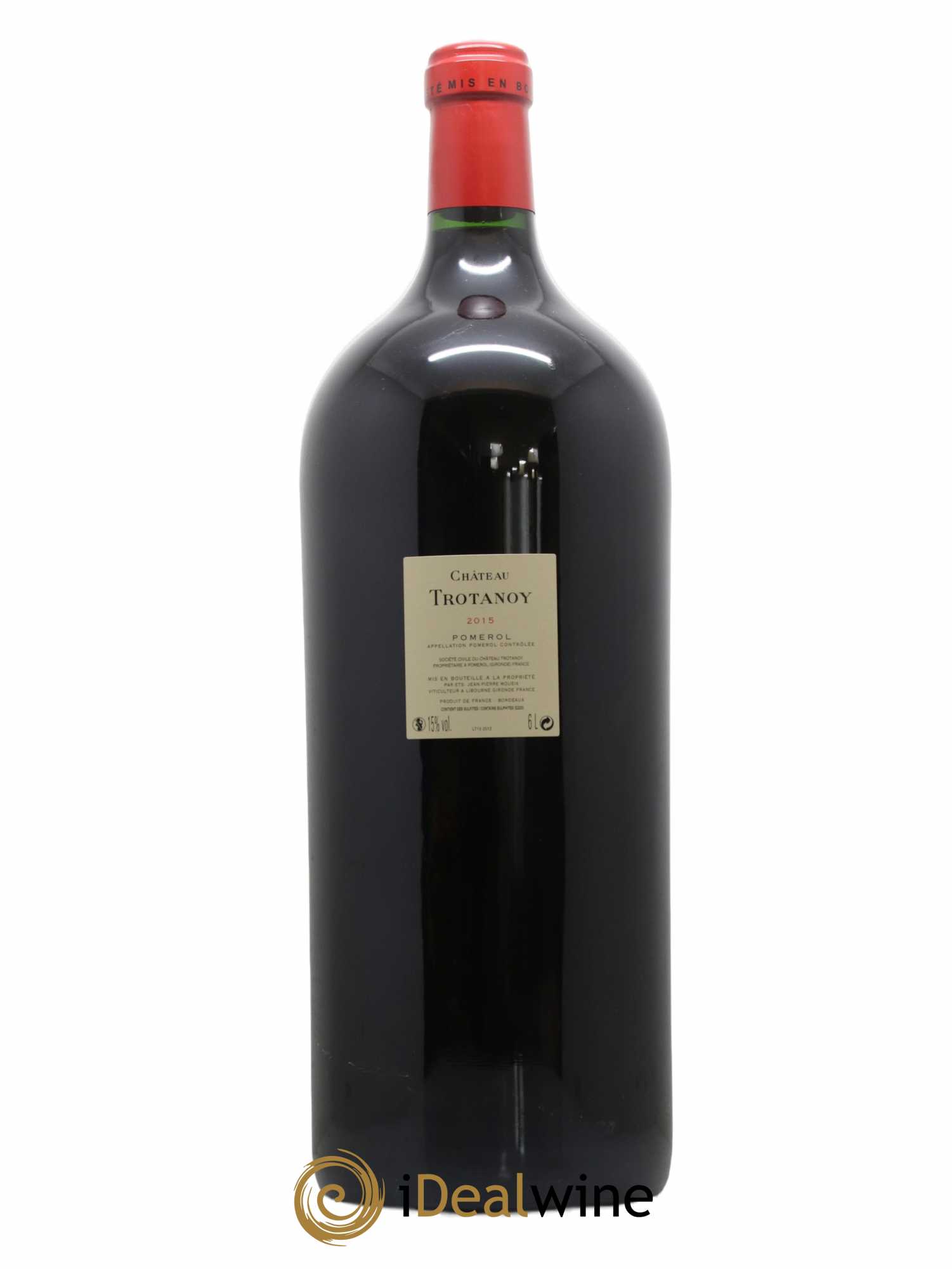 Château Trotanoy 2015 - Lot de 1 impériale - 1