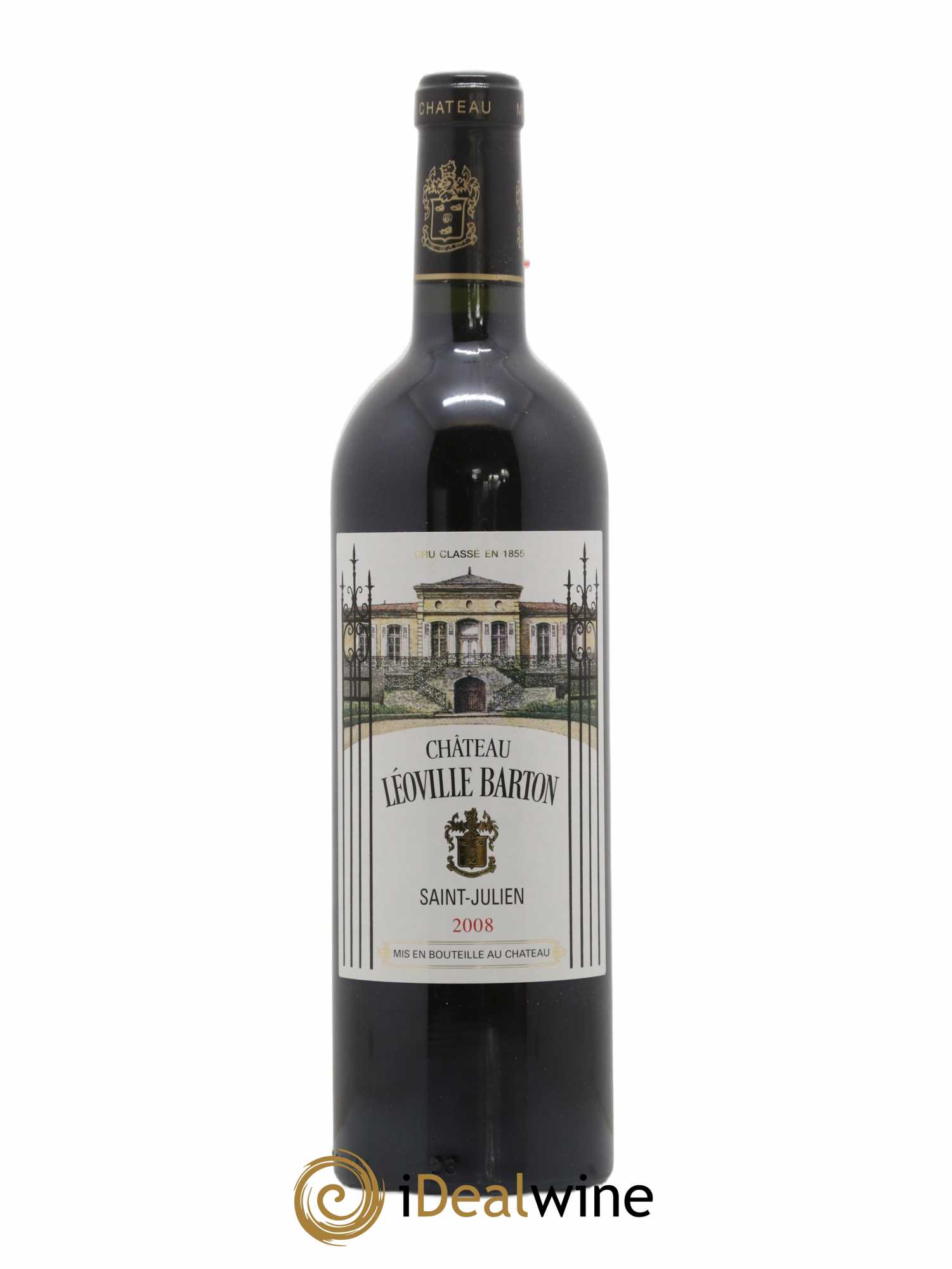 Château Léoville Barton 2ème Grand Cru Classé 2008 - Lot de 1 bouteille - 0