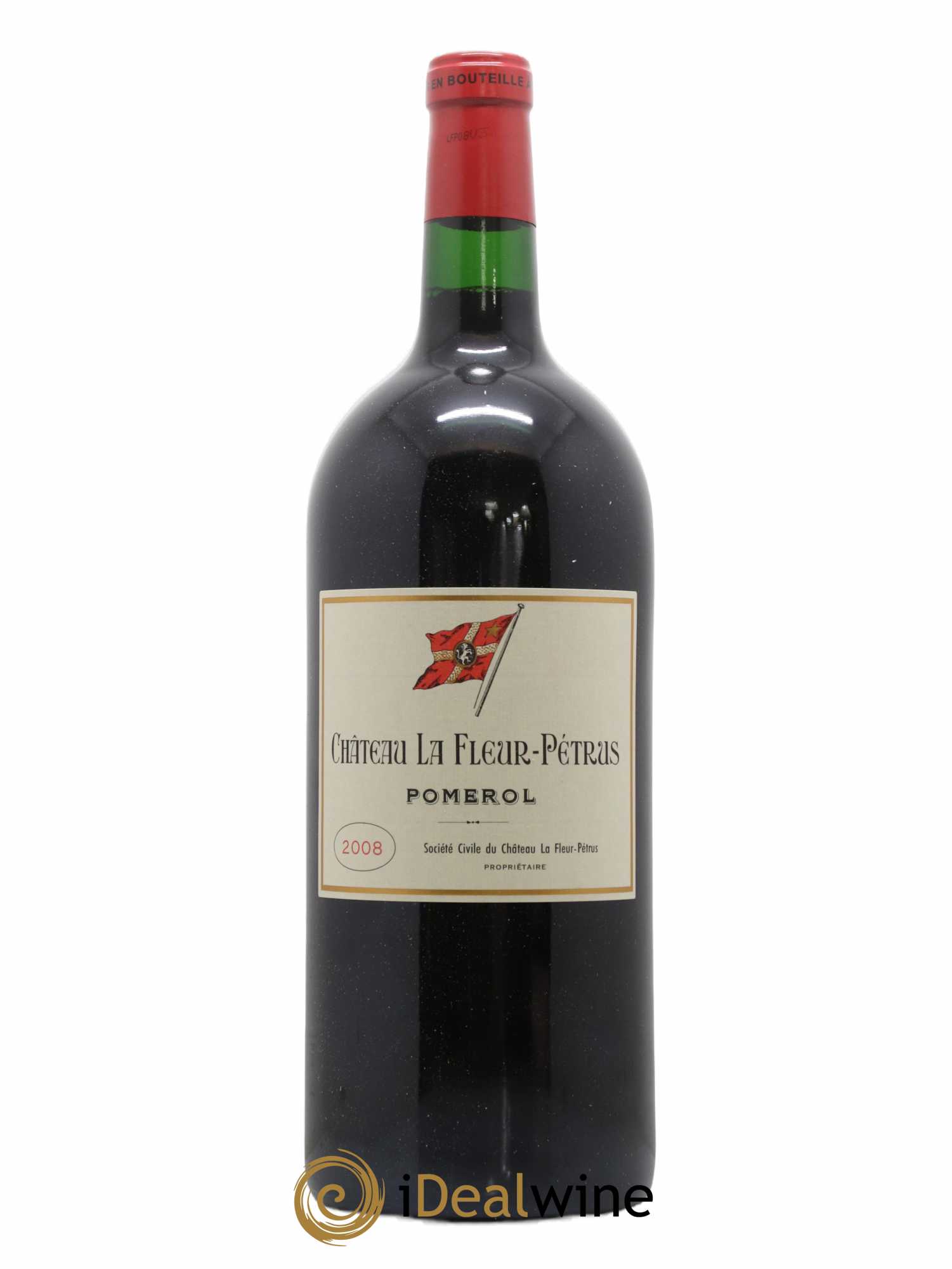 Château la Fleur Petrus 2008 - Lot de 1 double magnum - 0