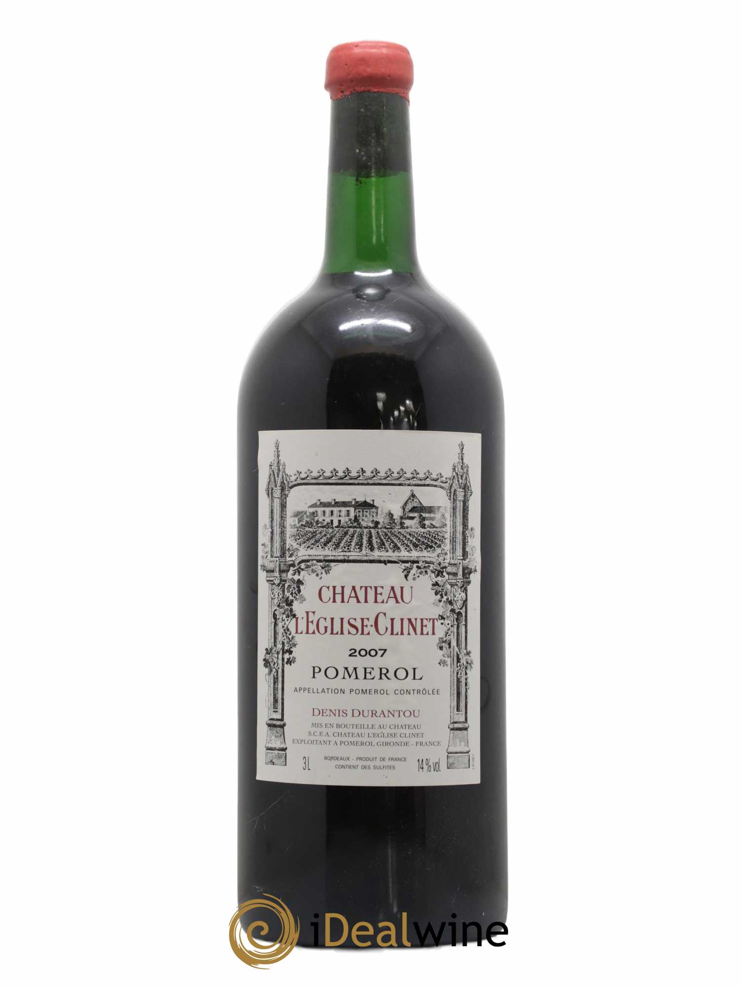 Château l' Église Clinet 2007 - Lot de 1 double magnum - 0