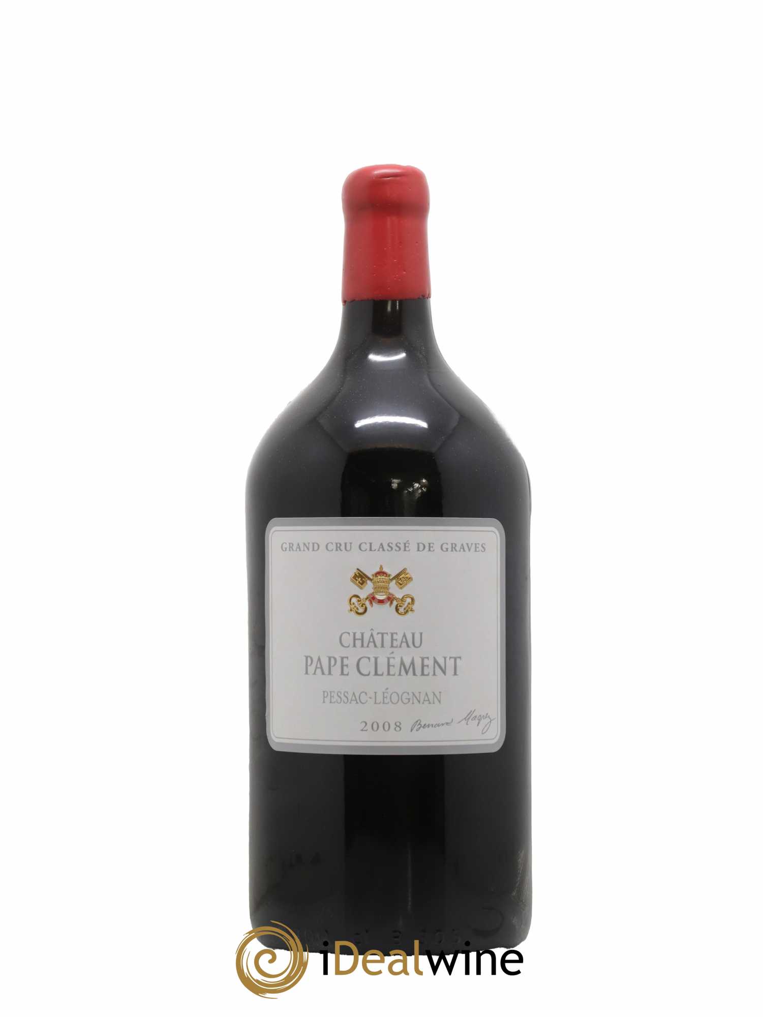 Château Pape Clément Cru Classé de Graves 2008 - Lot de 1 double magnum - 0