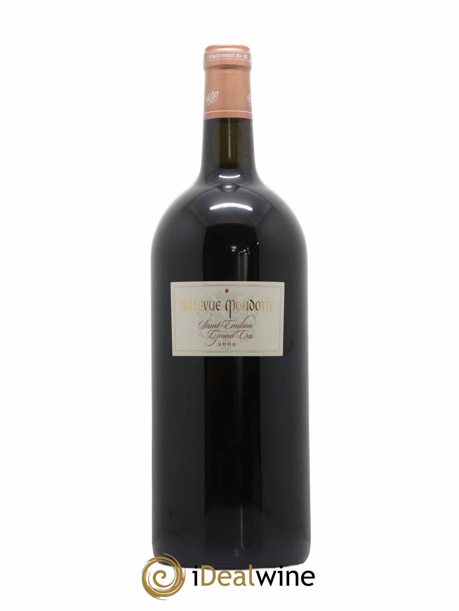 Château Bellevue Mondotte 2008 - Lot de 1 double magnum - 0