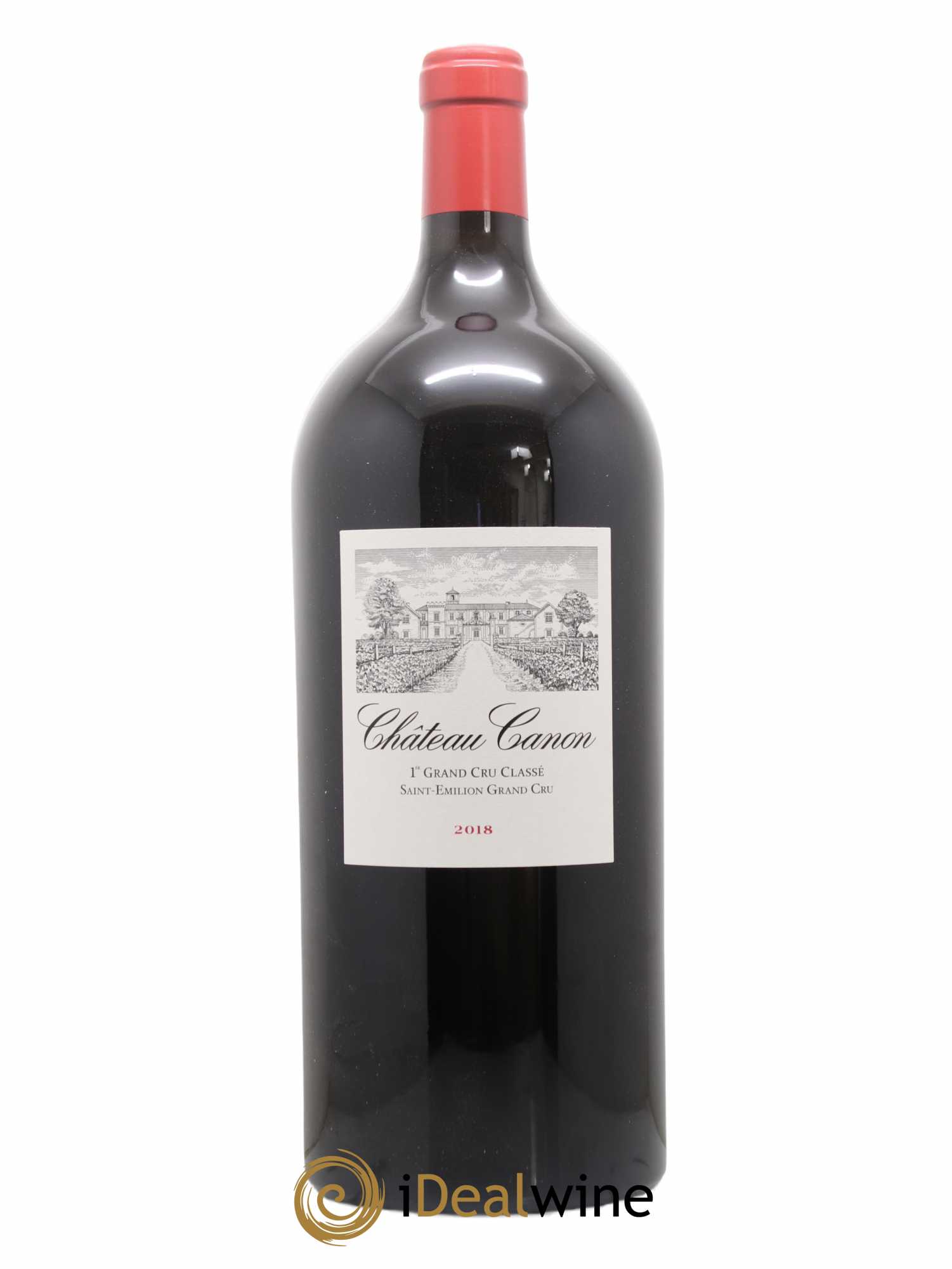 Château Canon 1er Grand Cru Classé B 2018 - Lot de 1 impériale - 0