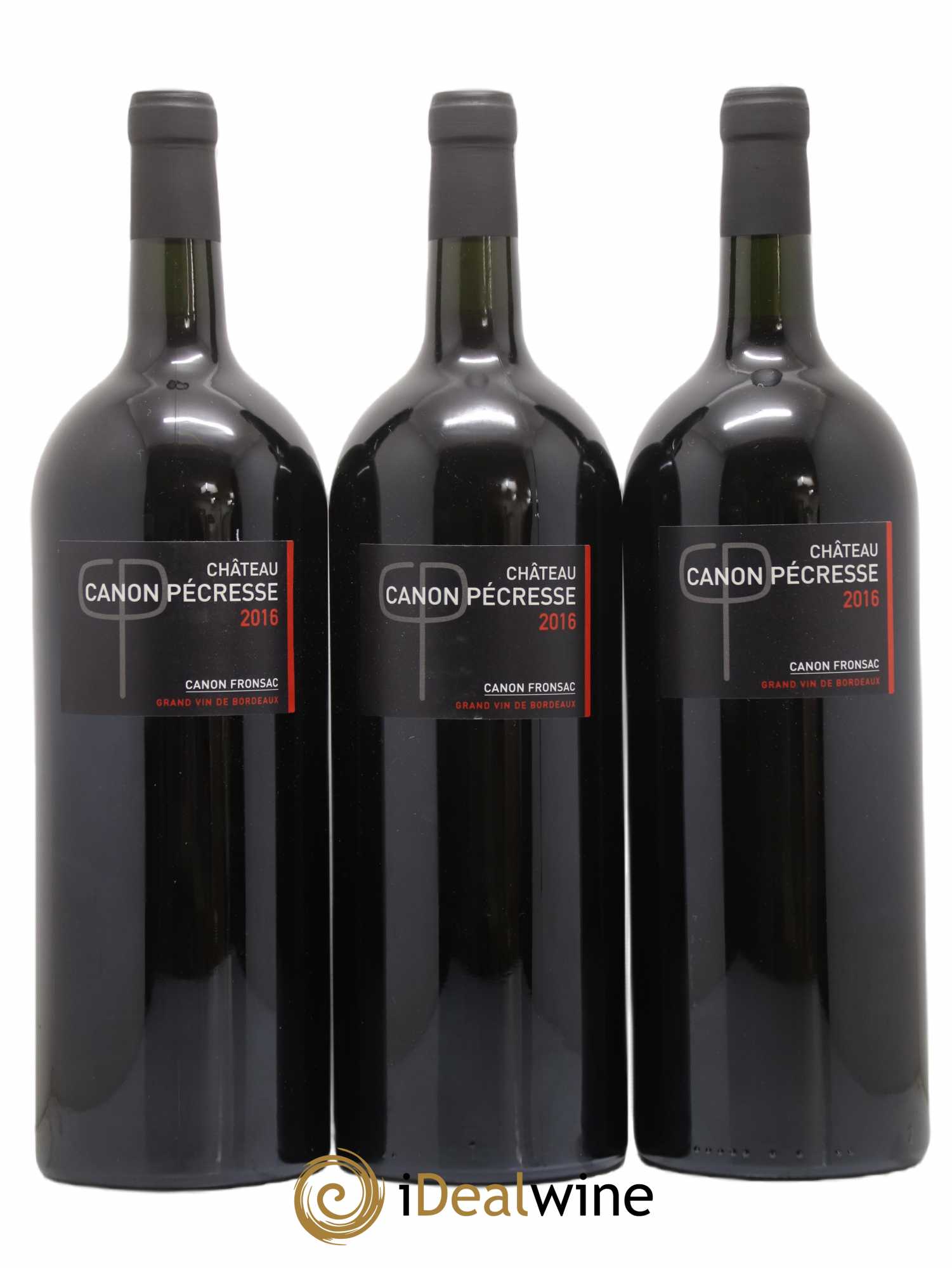 Château Canon Pécresse 2016 - Lot de 3 magnums - 0