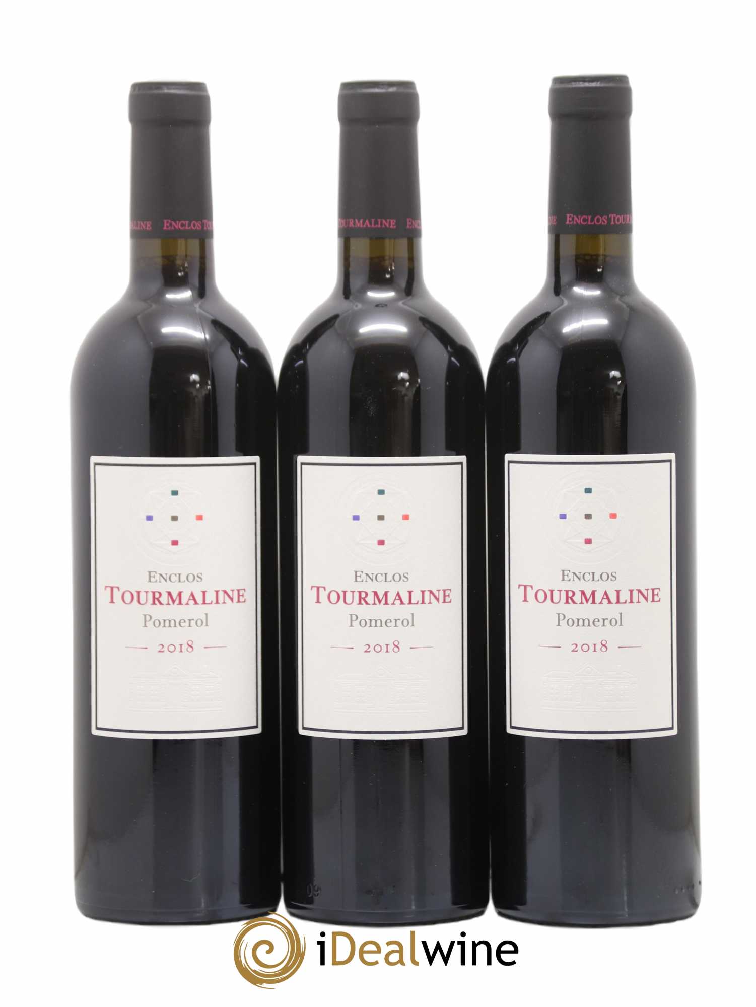 Pomerol Enclos Tourmaline 2018 - Lot de 3 bouteilles - 0
