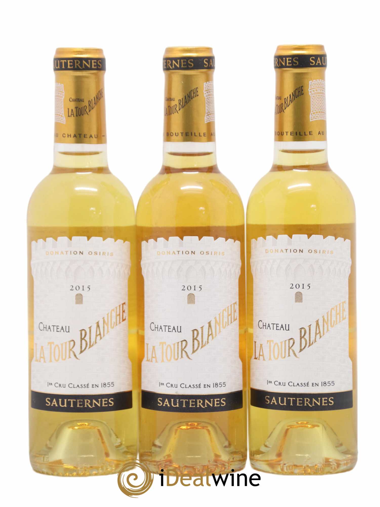 Château la Tour Blanche 1er Grand Cru Classé 2015 - Posten von 12 Demi-Flaschen - 1