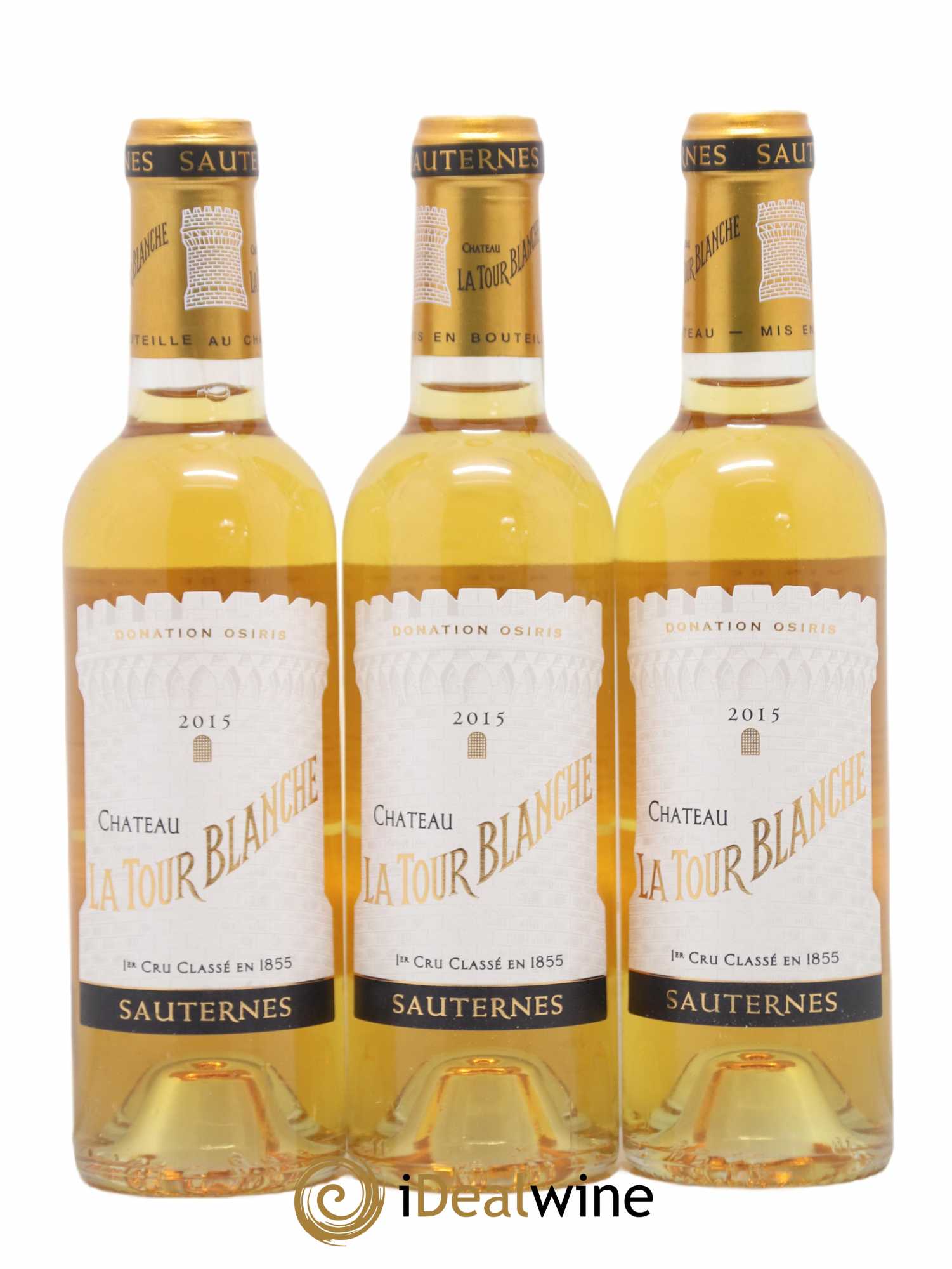 Château la Tour Blanche 1er Grand Cru Classé 2015 - Posten von 12 Demi-Flaschen - 3