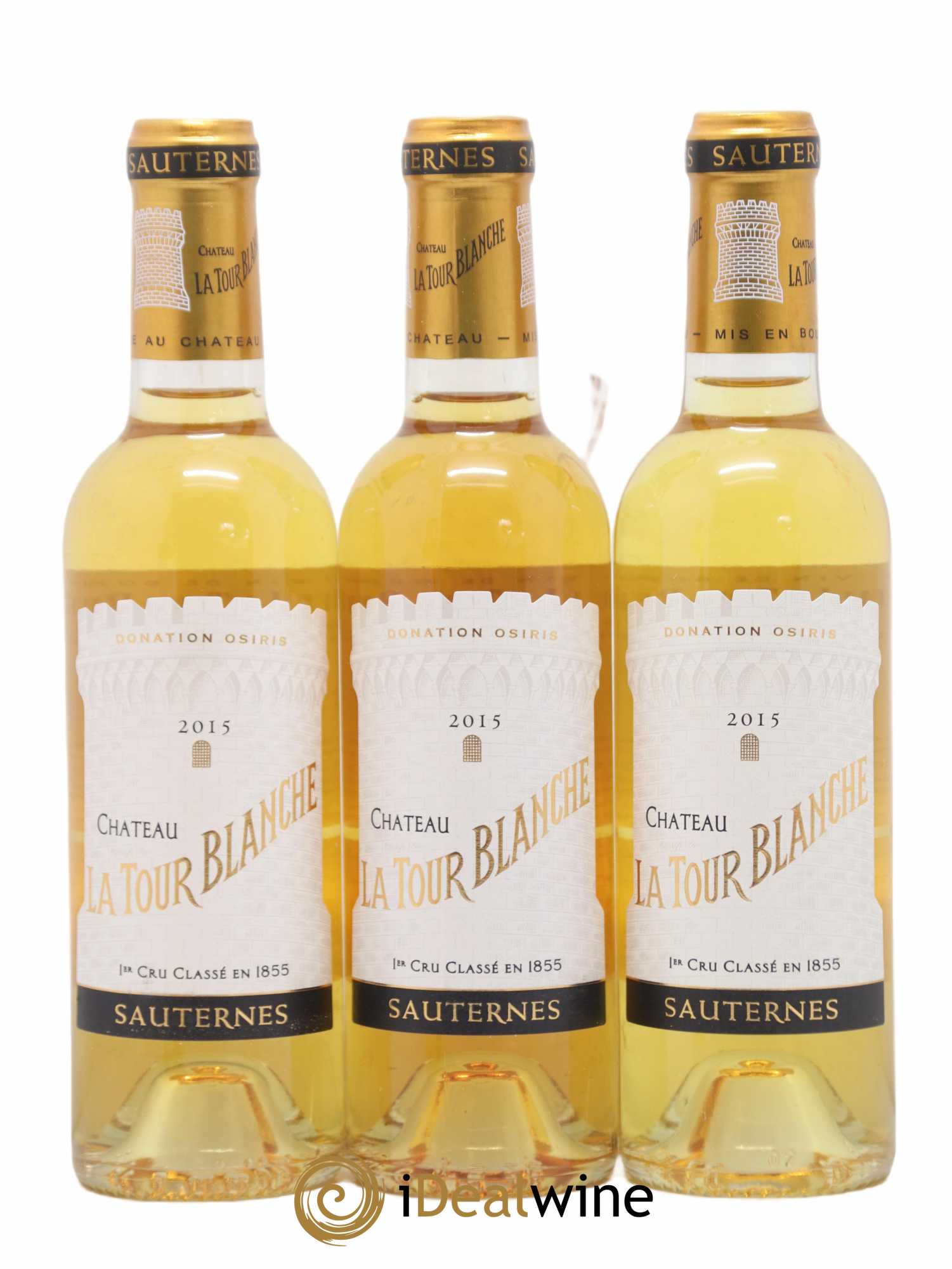 Château la Tour Blanche 1er Grand Cru Classé 2015 - Posten von 12 Demi-Flaschen - 4