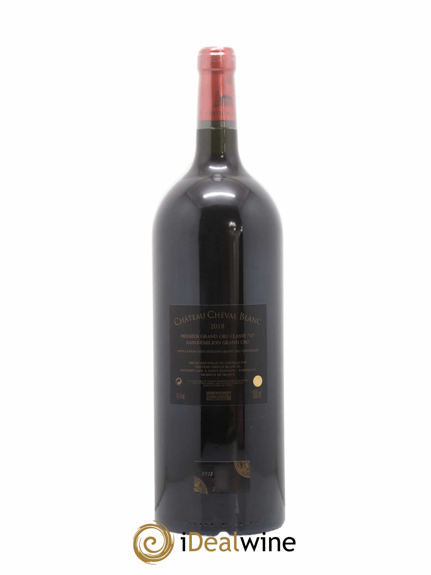 Château Cheval Blanc 1er Grand Cru Classé A 2018 - Lot de 1 magnum - 1