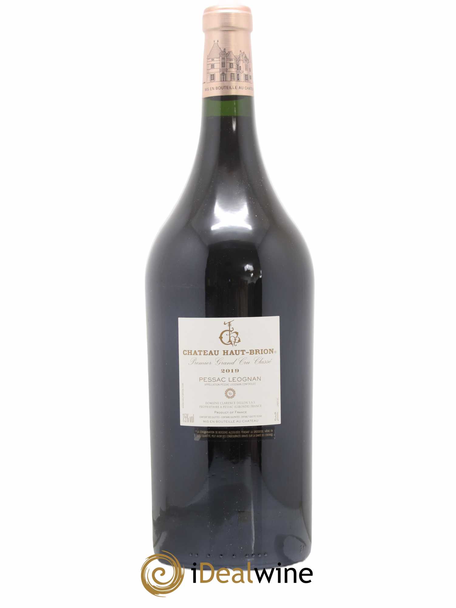 Château Haut Brion 1er Grand Cru Classé 2019 - Lot de 1 double magnum - 1