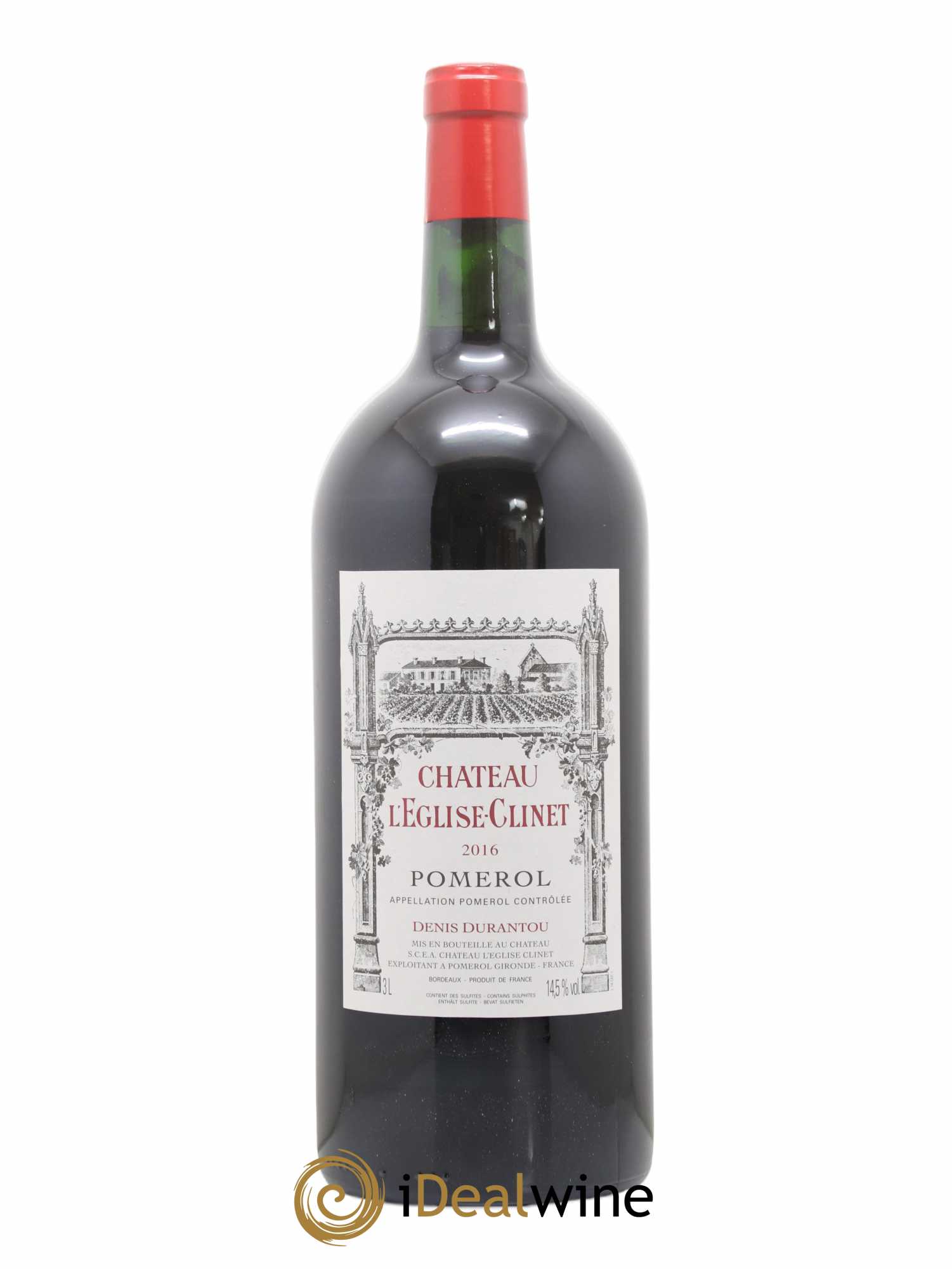 Château l' Église Clinet 2016 - Lot de 1 double magnum - 0