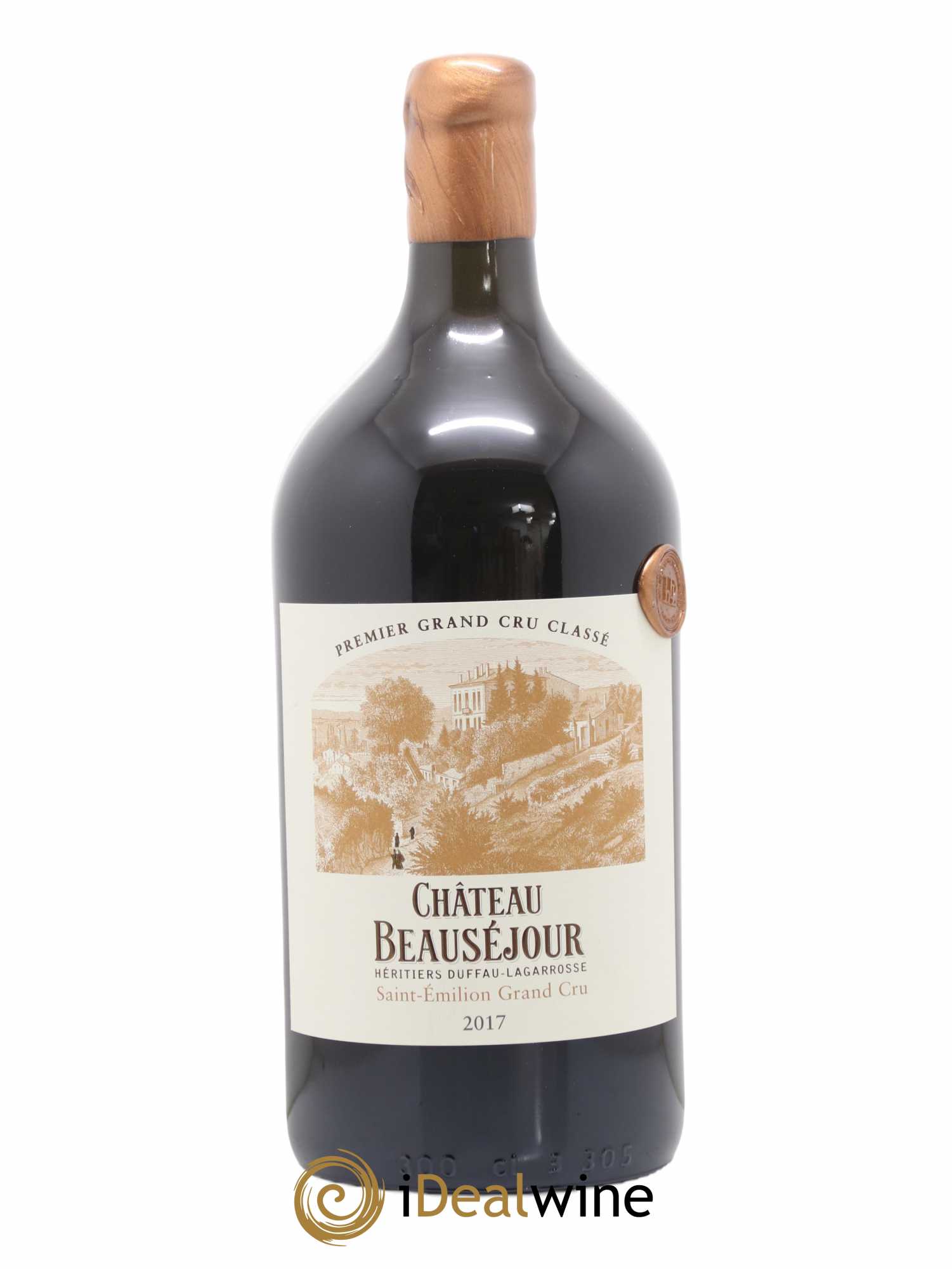 Château Beauséjour (Duffau-Lagarrosse) 1er Grand Cru Classé B 2017 - Lot de 1 double magnum - 0
