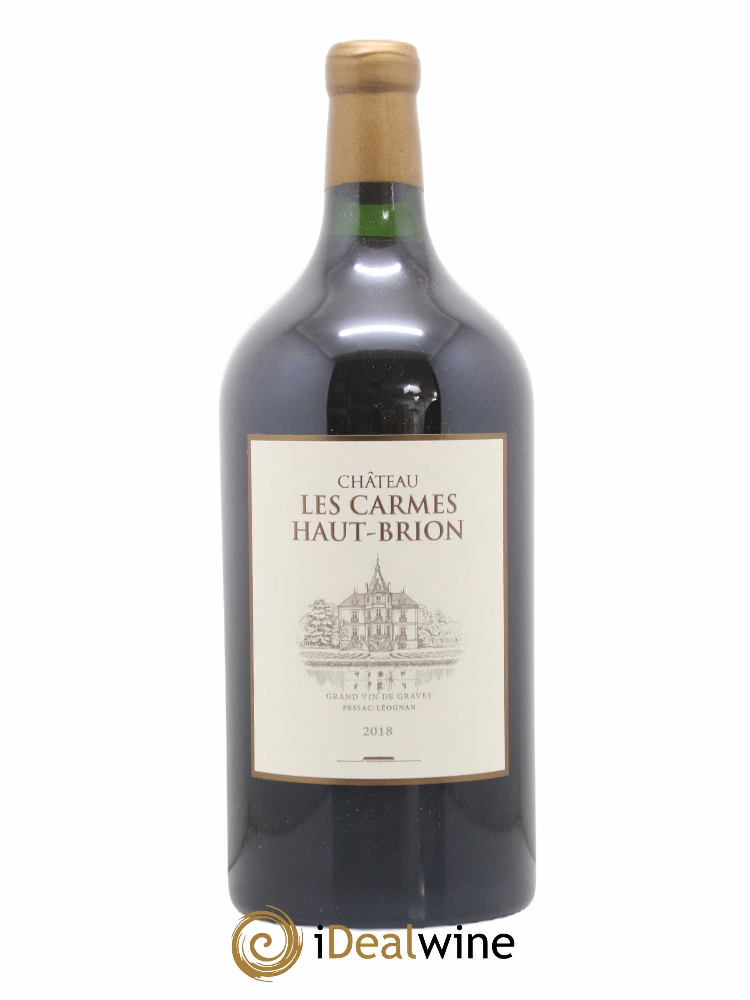 Château Les Carmes Haut-Brion 2018 - Lot de 1 double magnum - 0