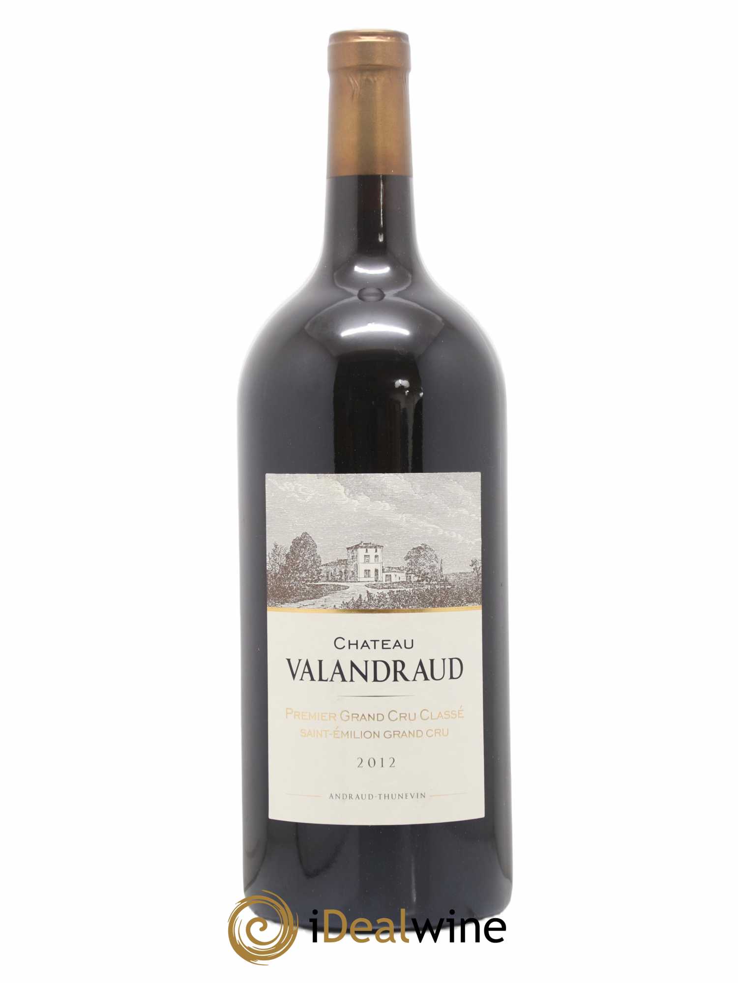 Château de Valandraud 2012 - Posten von 1 Doppel-Magnum - 0