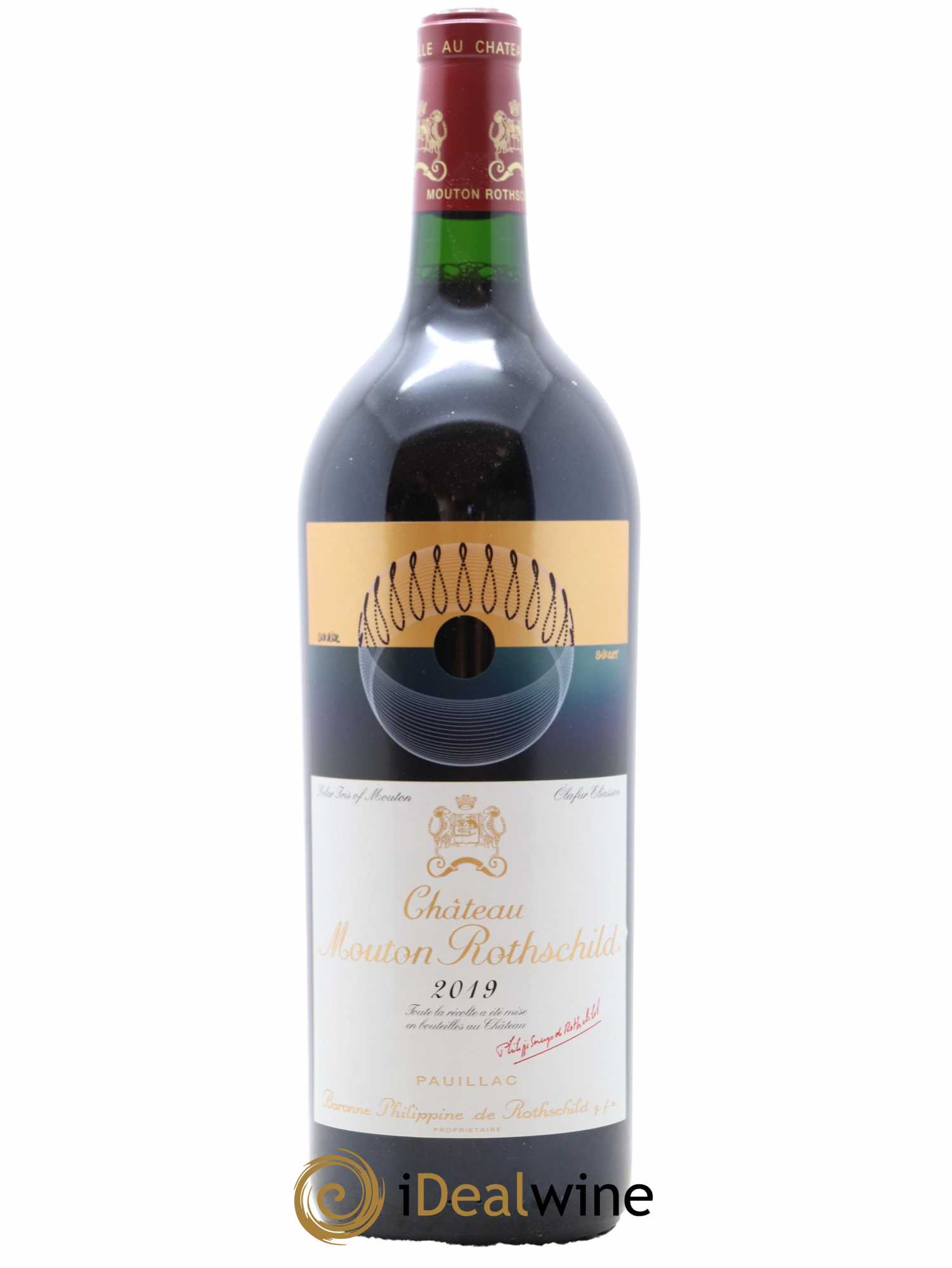 Château Mouton Rothschild 1er Grand Cru Classé 2019 - Lot de 1 magnum - 0