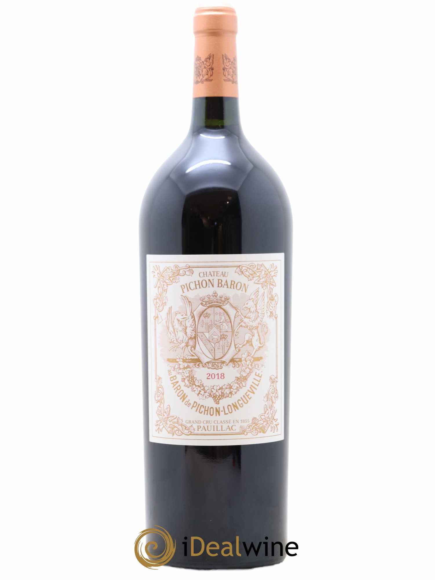 Pichon Longueville Baron 2ème Grand Cru Classé 2018 - Lot de 1 magnum - 0