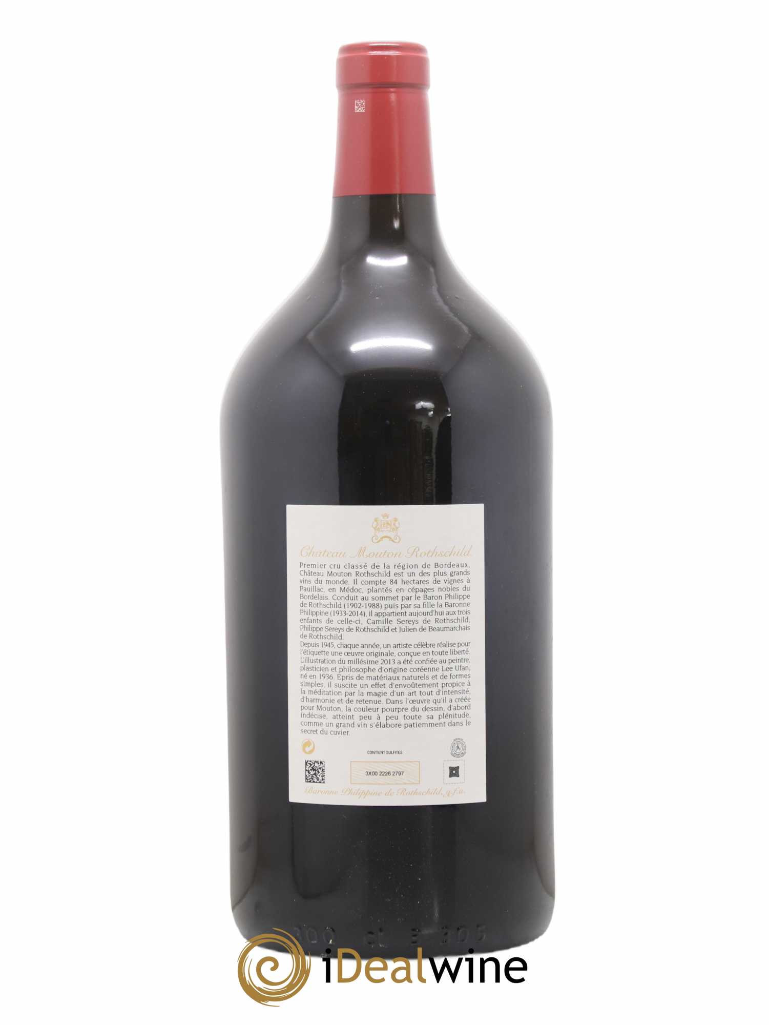 Château Mouton Rothschild 1er Grand Cru Classé 2013 - Lot de 1 double magnum - 1