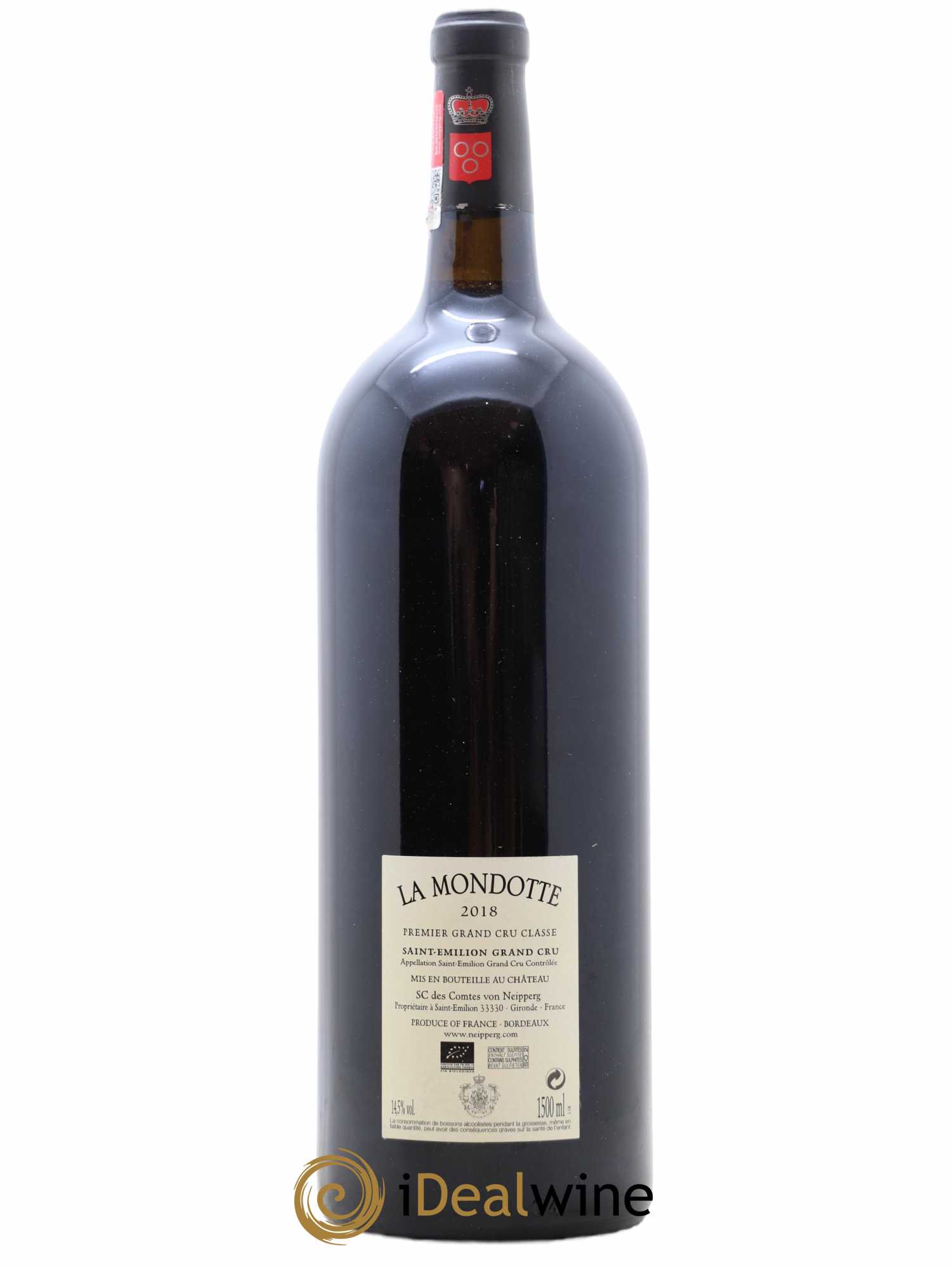 La Mondotte 1er Grand Cru Classé B depuis 2012 2018 - Lot de 1 magnum - 1
